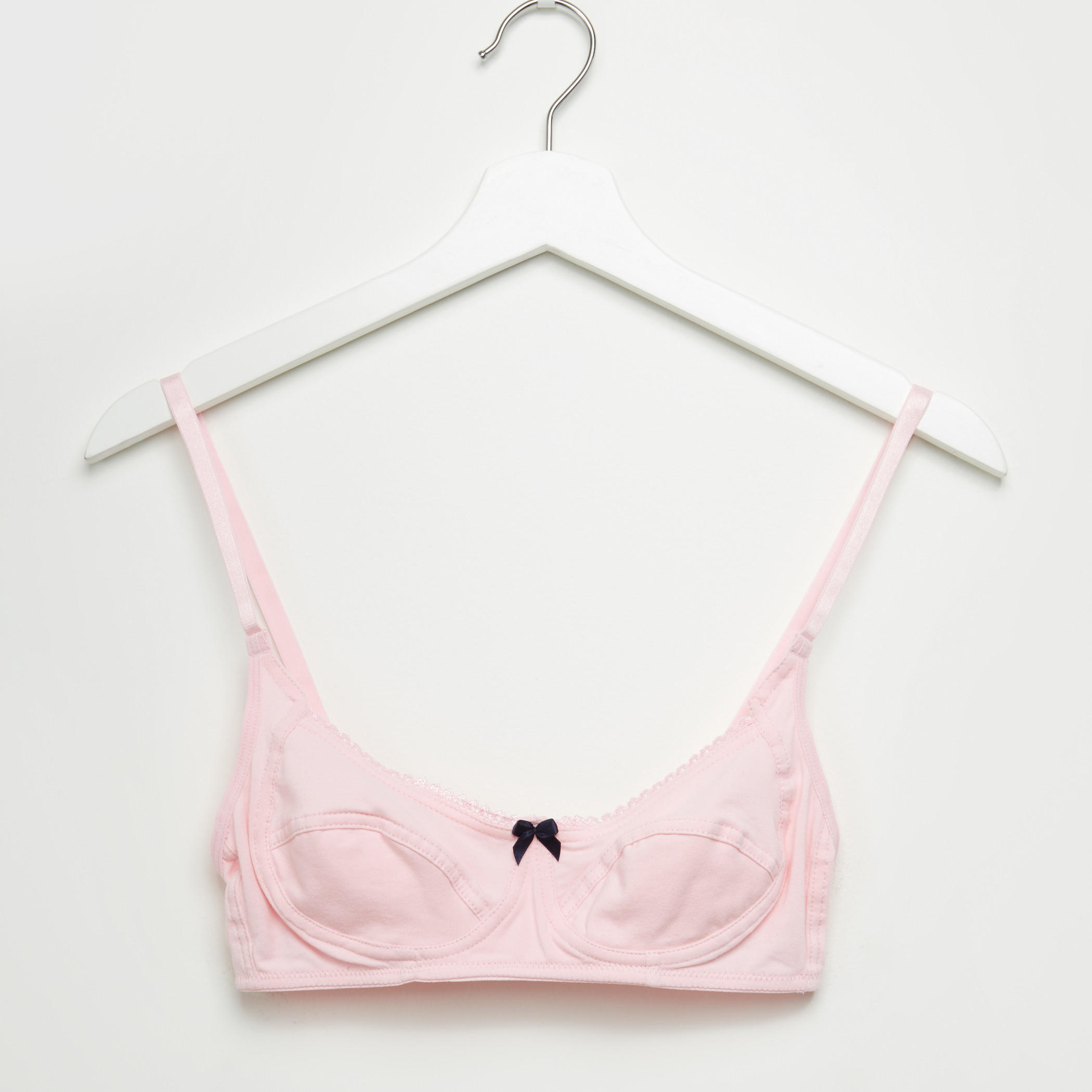 صدريّة بمشبك إغلاق وتفاصيل دانتيل - طقم من قطعتين-women-clothing-lingerie-bras-image-4