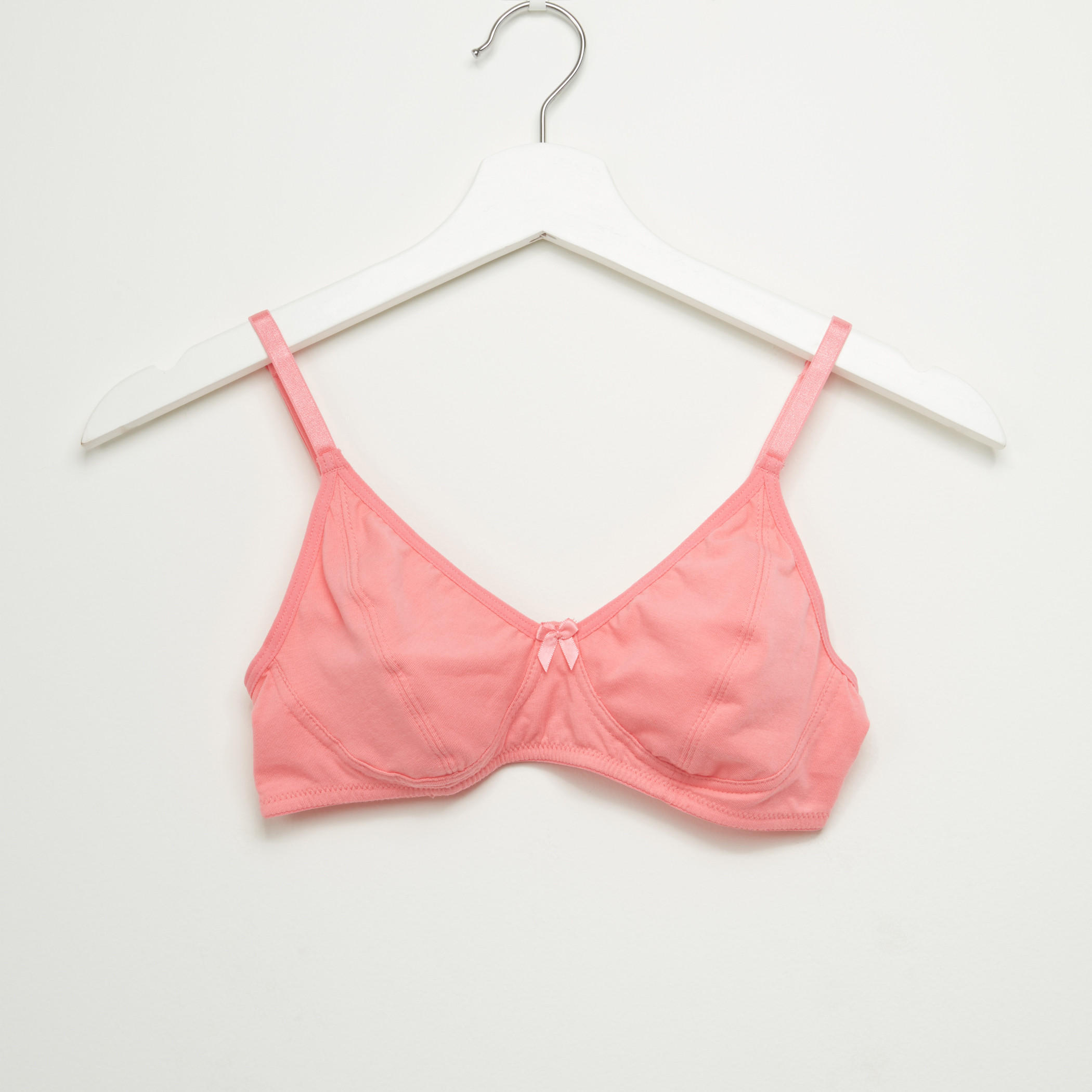 صدريّة بمشبك إغلاق ناعم وفيونكة - طقم من قطعتين-women-clothing-lingerie-bras-image-4