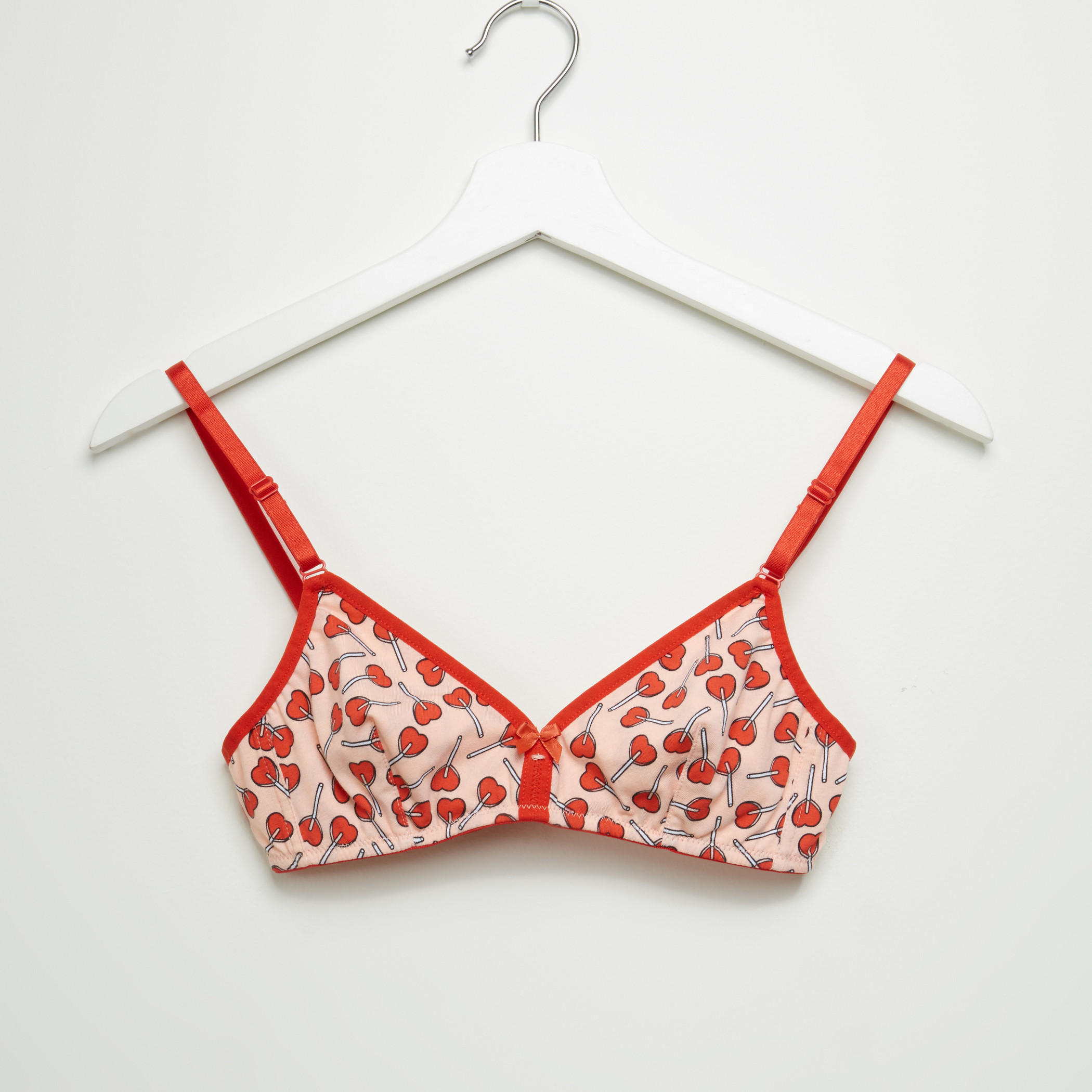 صدريّة متنوعة بمشبك إغلاق ناعم - طقم من قطعتين-women-clothing-lingerie-bras-image-2