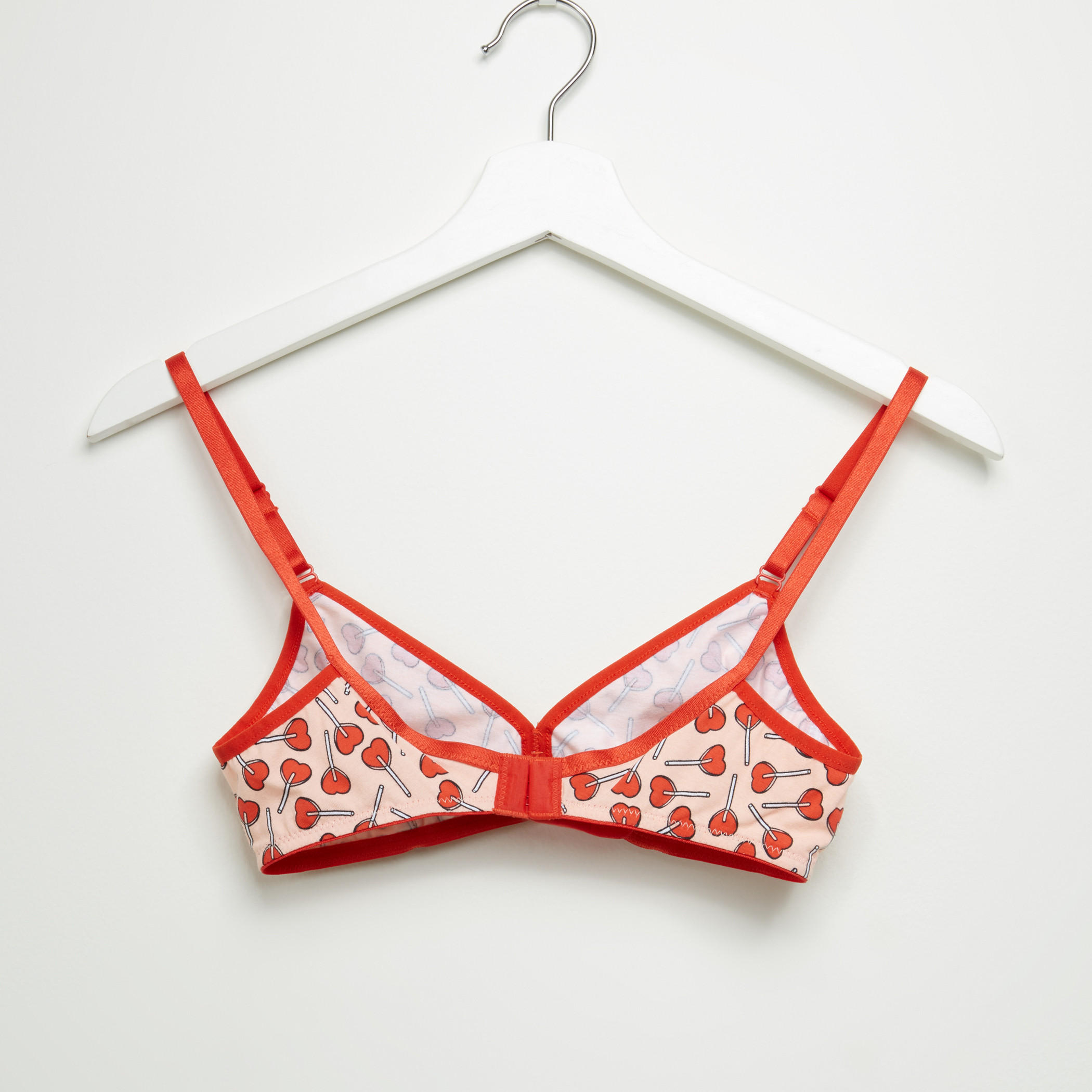 صدريّة متنوعة بمشبك إغلاق ناعم - طقم من قطعتين-women-clothing-lingerie-bras-image-3