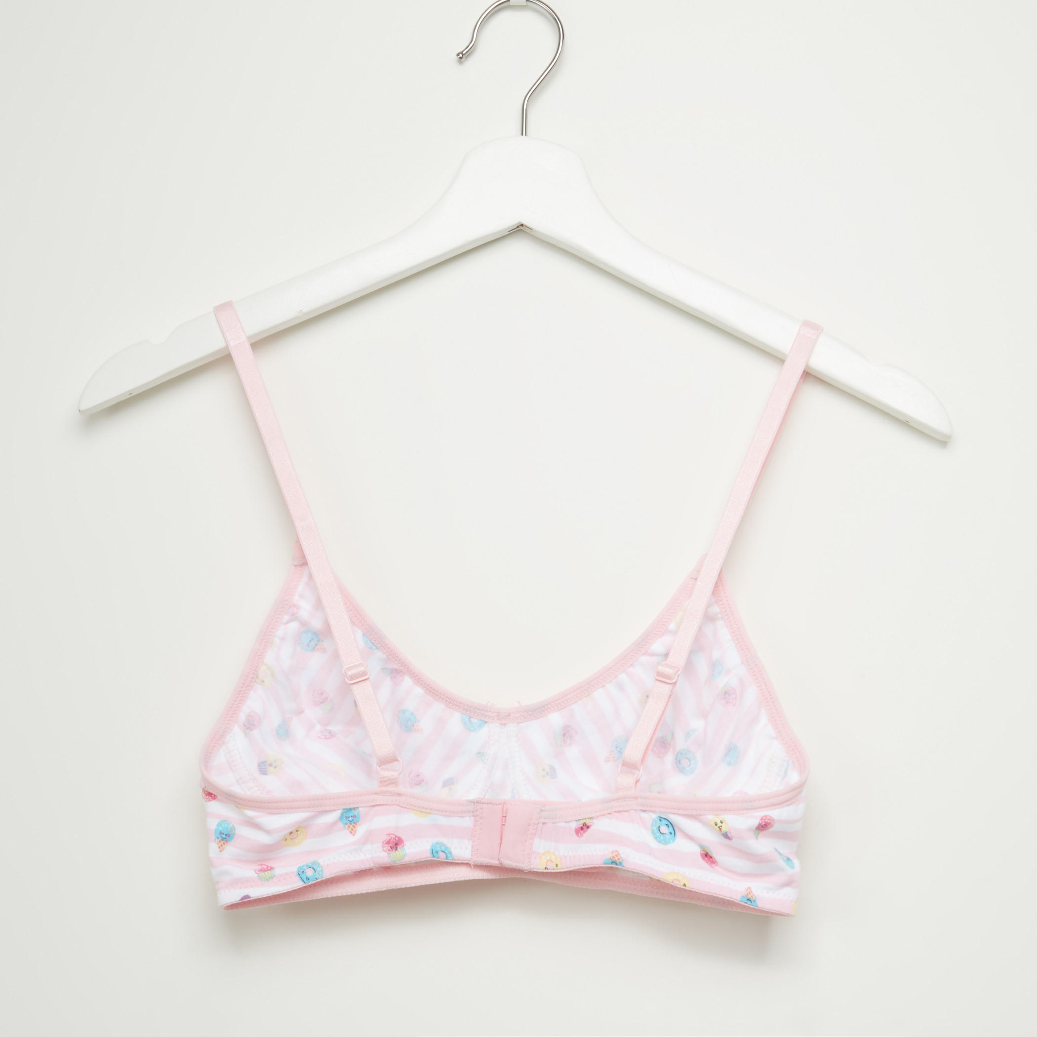 صدريّة بتفاصيل فيونكة ومشبك إغلاق - طقم من قطعتين-women-clothing-lingerie-bras-image-3
