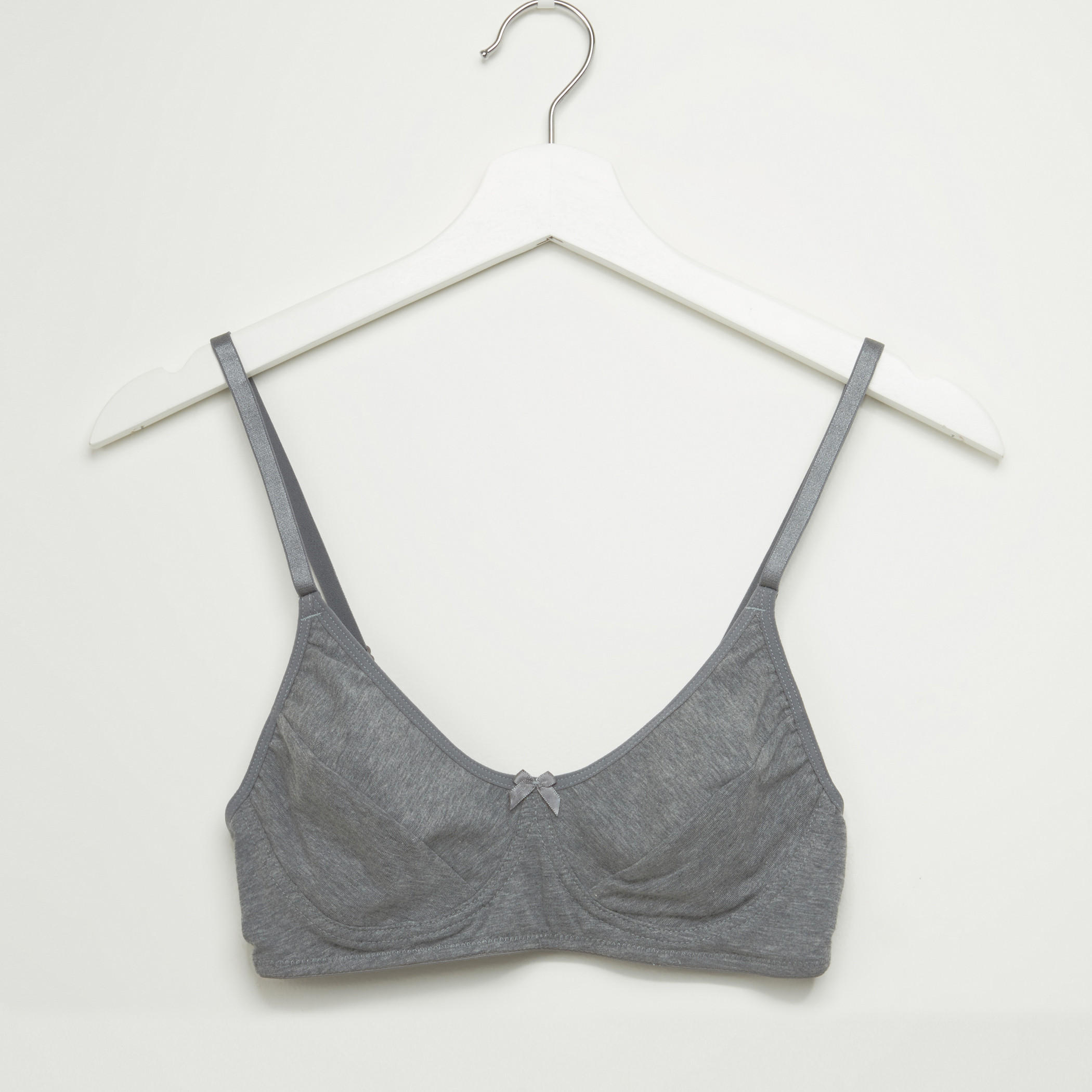 Bow Detail Bra with Hook and Eye Closure - Set of 2-women-clothing-lingerie-bras-image-4