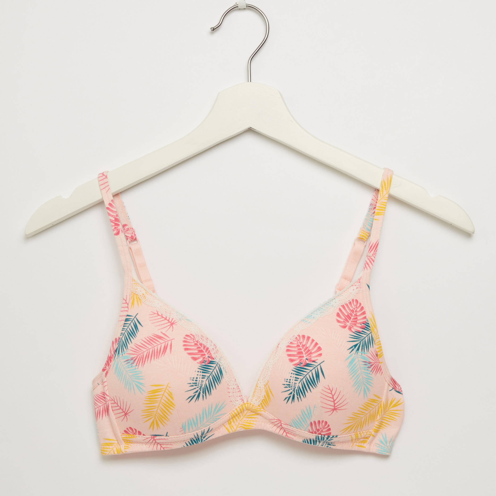 Assorted Padded T-Shirt Bra with Hook and Eye Closure-women-clothing-lingerie-bras-image-2