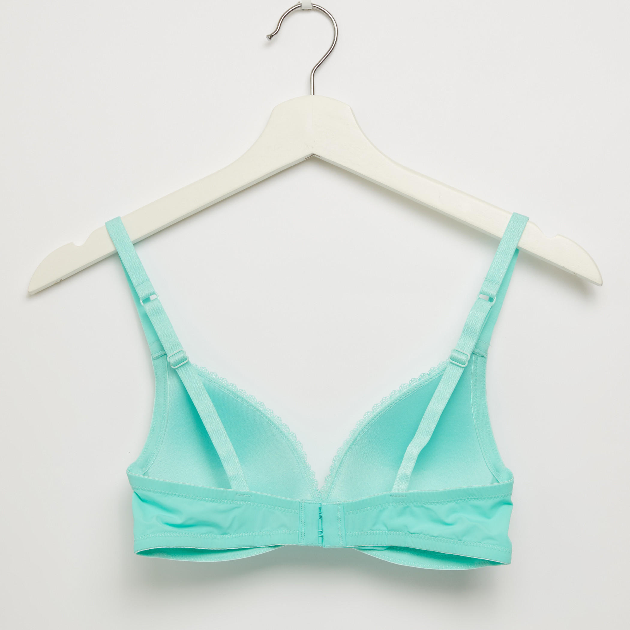 صدريّة تيشيرت مبطّنة بمشبك إغلاق ناعم - طقم من قطعتين-women-clothing-lingerie-bras-image-3