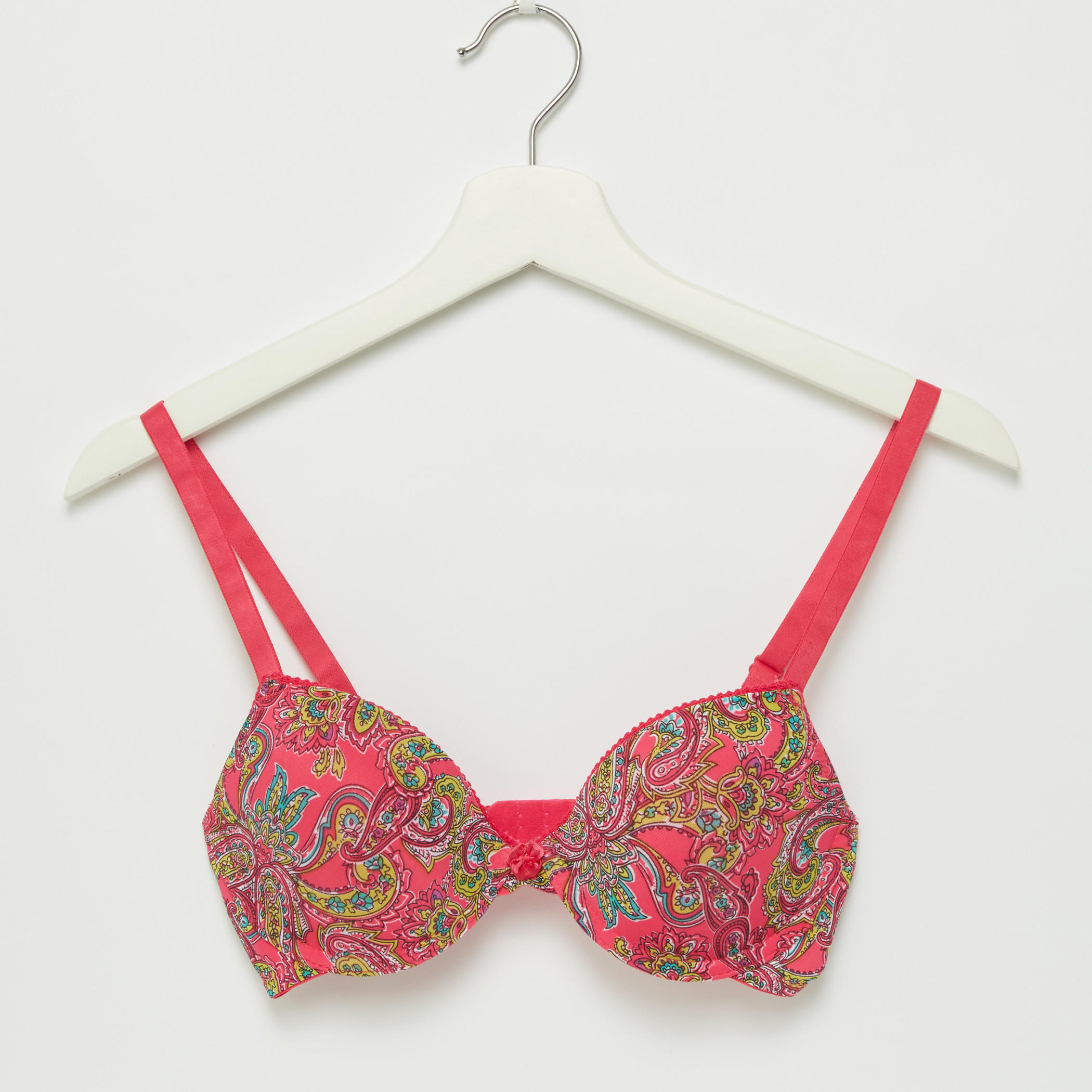 صدرية تيشيرت مبطنة بخطّافة إغلاق وطبعات-women-clothing-lingerie-bras-image-1