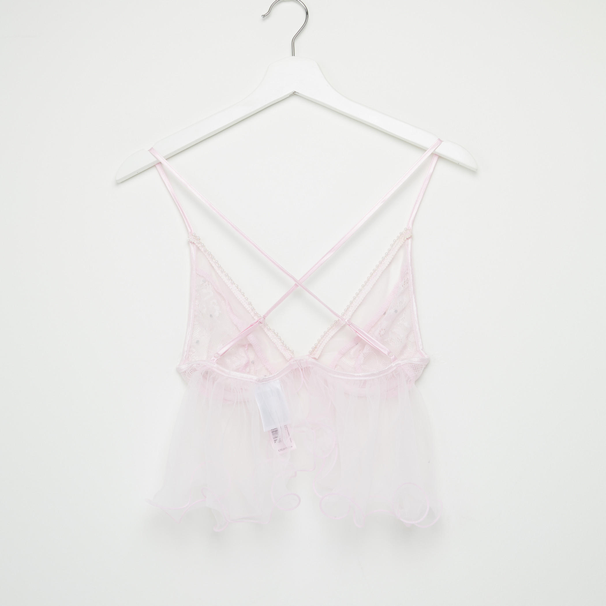 بيبي دول مع سراويل بتفاصيل كشكش-women-clothing-lingerie-lingeriesets-image-2