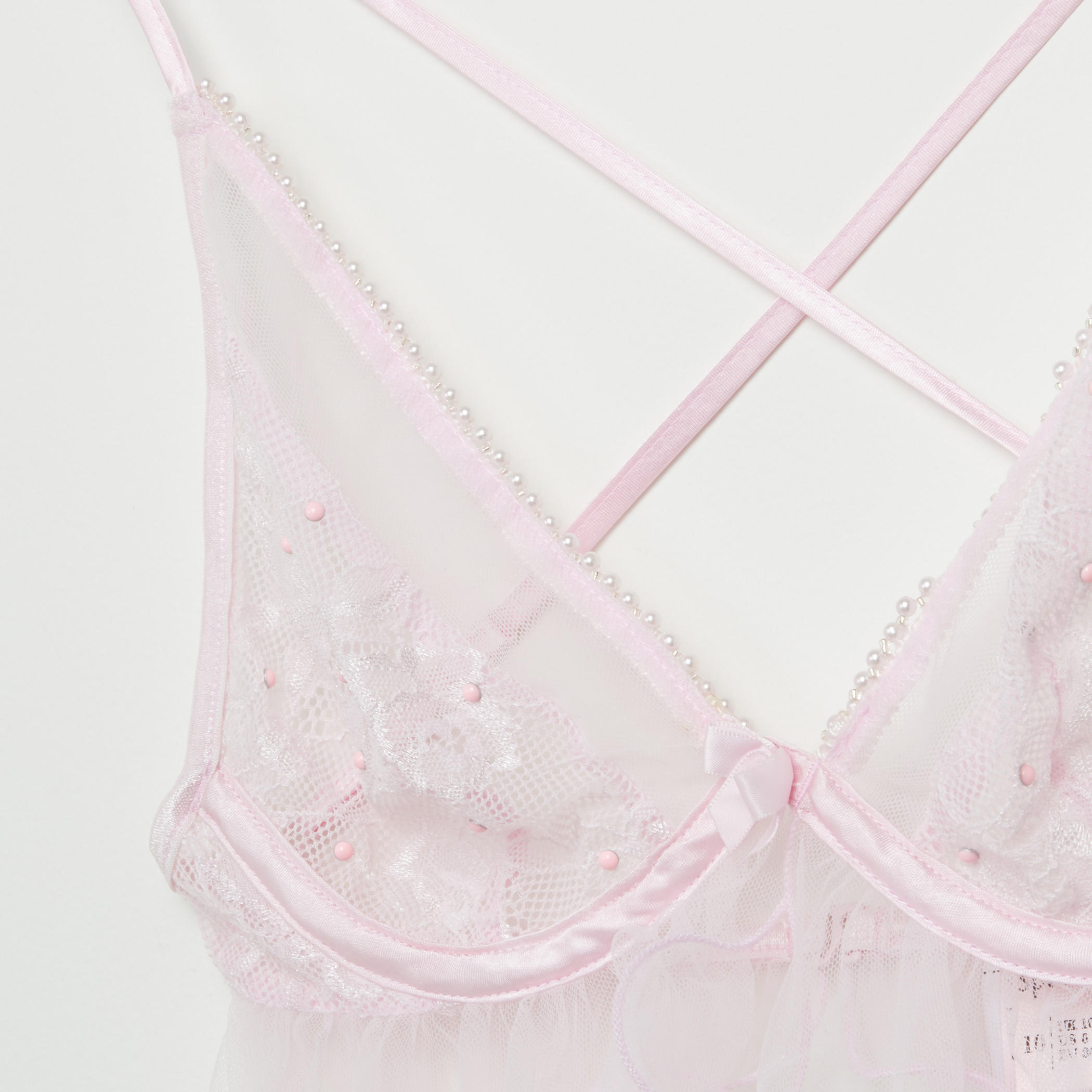 بيبي دول مع سراويل بتفاصيل كشكش-women-clothing-lingerie-lingeriesets-image-3