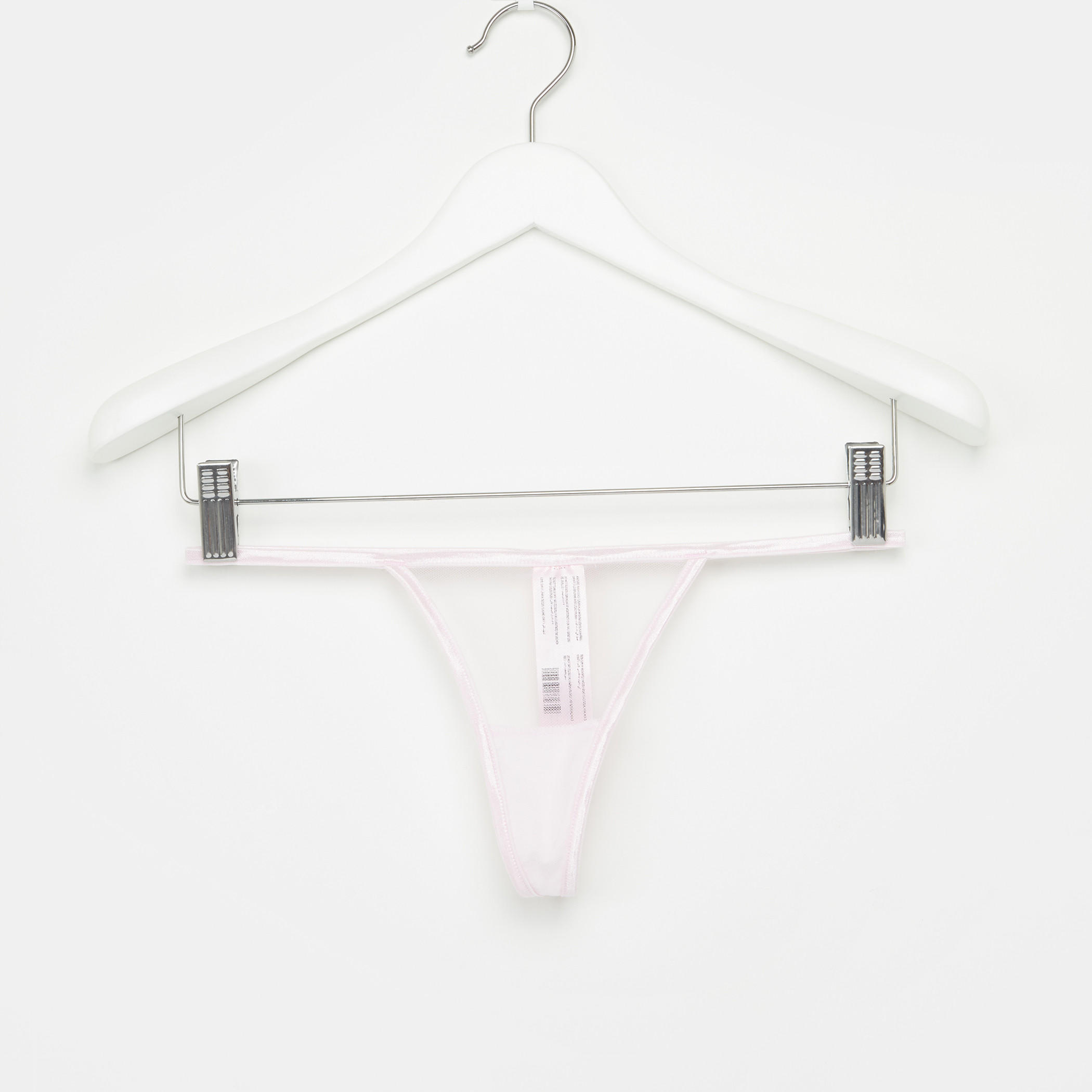 بيبي دول بياقة عالية وتفاصيل دانتيل ولؤلؤ مع ثونج-women-clothing-nightwear-nighties-image-5