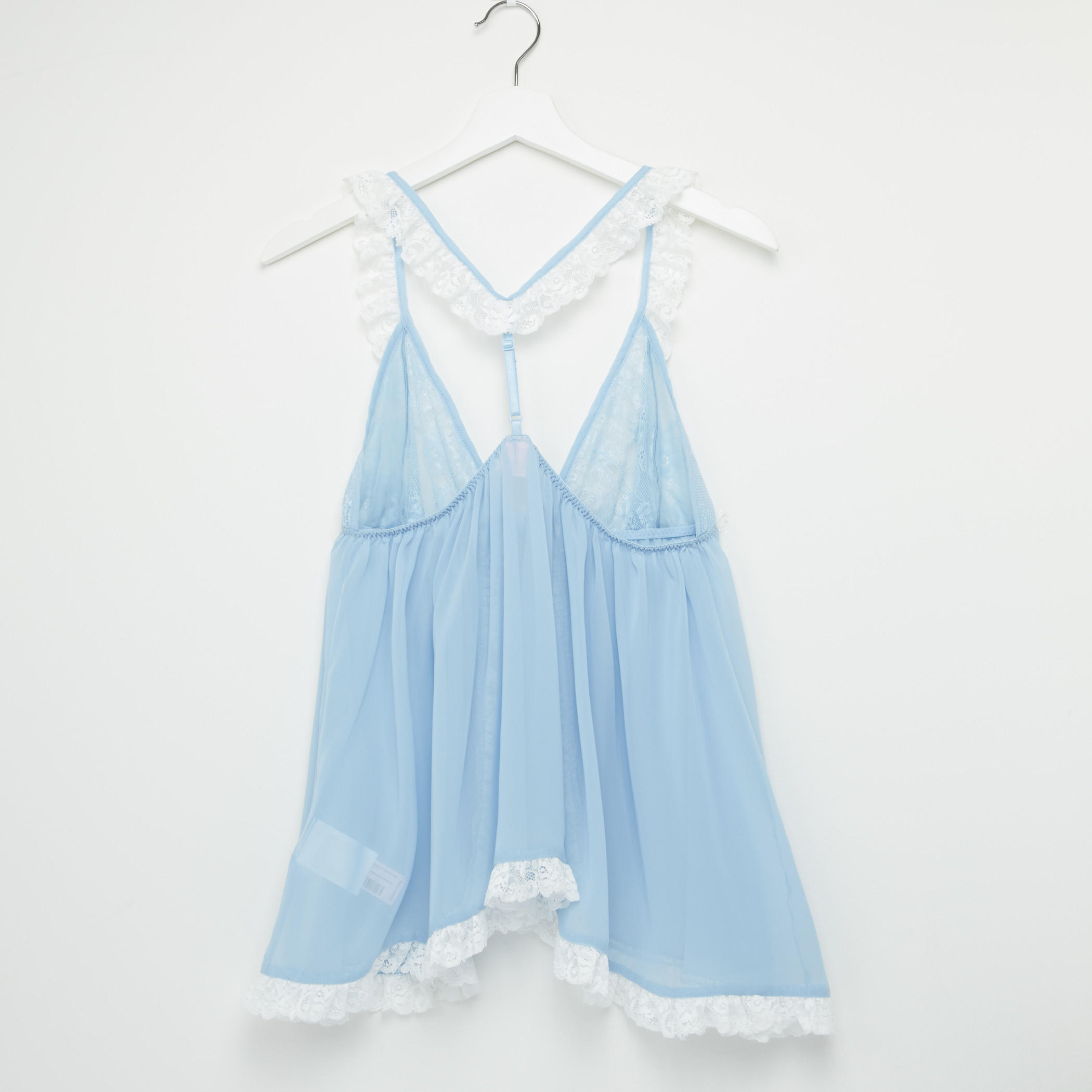 بيبي دول بتفاصيل دانتيل وأربطة-women-clothing-lingerie-babydollsandbodysuits-image-2