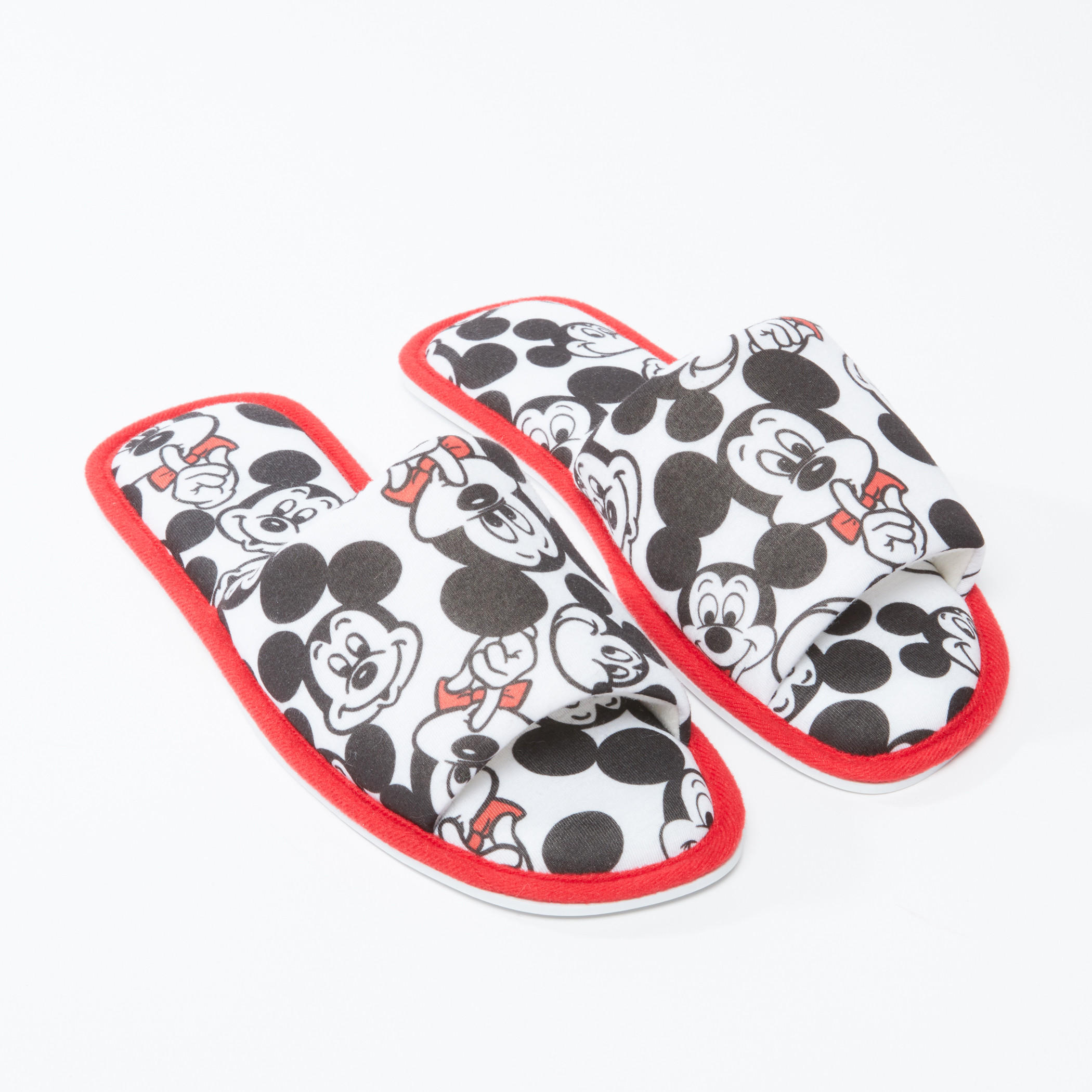 Mickey Mouse Printed Slides-women-clothing-nightwear-bedroomslippers-image-1