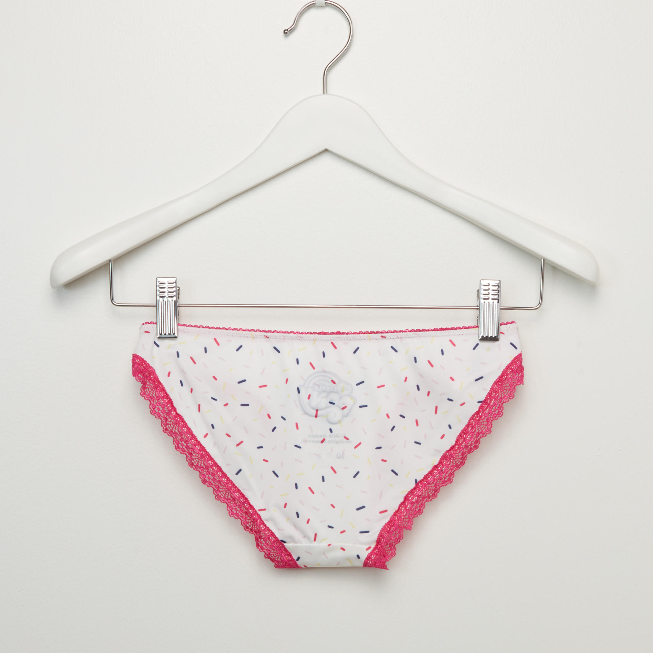 صدرية مبطنة بطبعات ليتل بوني مع سروال بتفاصيل دانتيل-women-clothing-lingerie-lingeriesets-image-5