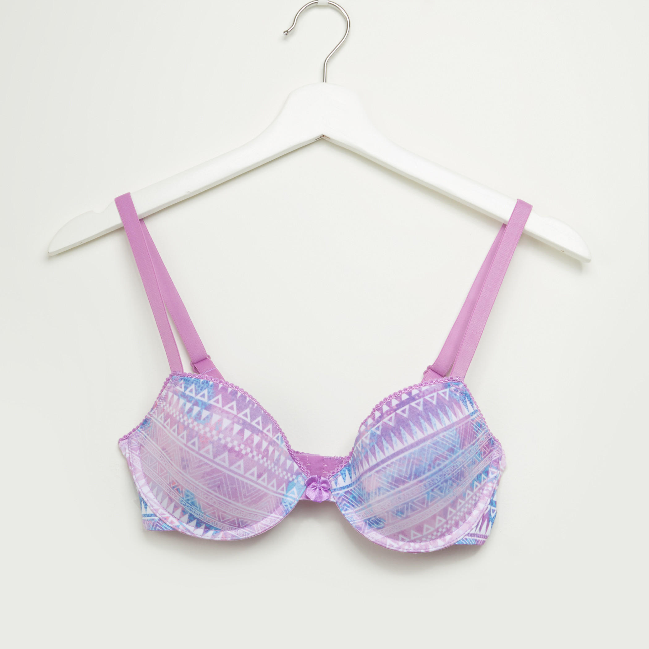 صدرية مبطنة بخطافة إغلاق وطبعات-women-clothing-lingerie-bras-image-1