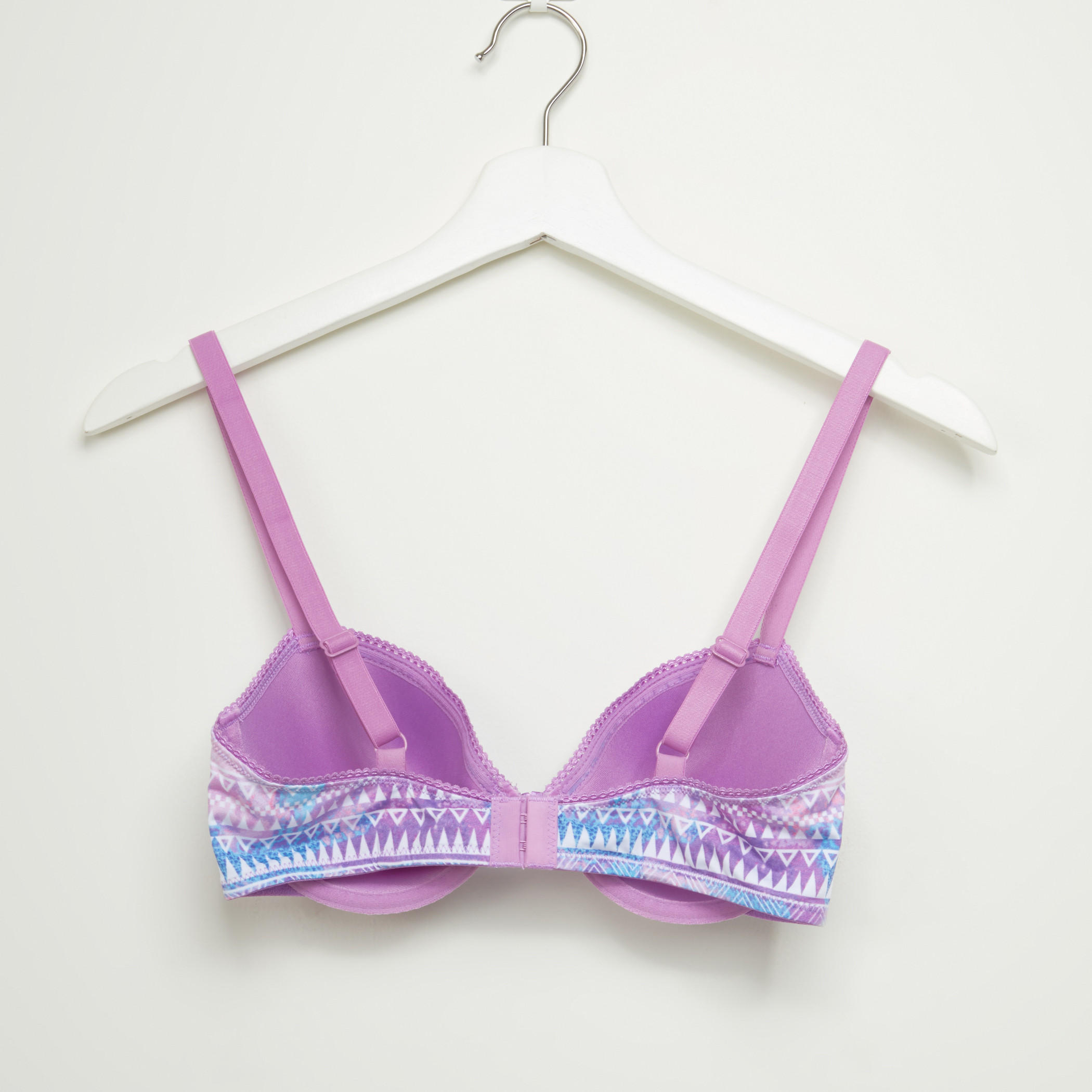صدرية مبطنة بخطافة إغلاق وطبعات-women-clothing-lingerie-bras-image-2