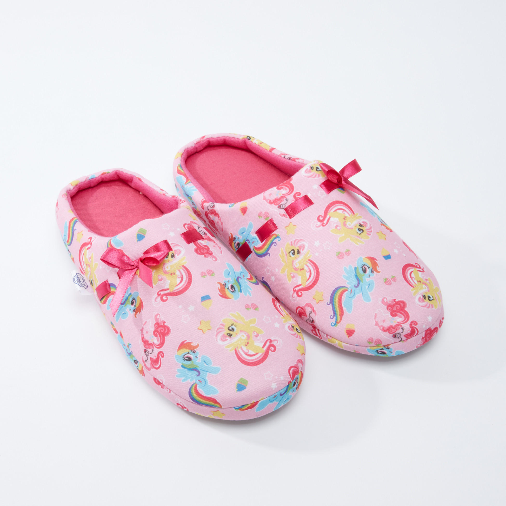 حذاء خفيف بتفاصيل فيونكة وطبعات ماي ليتل بوني-women-clothing-nightwear-bedroomslippers-image-1