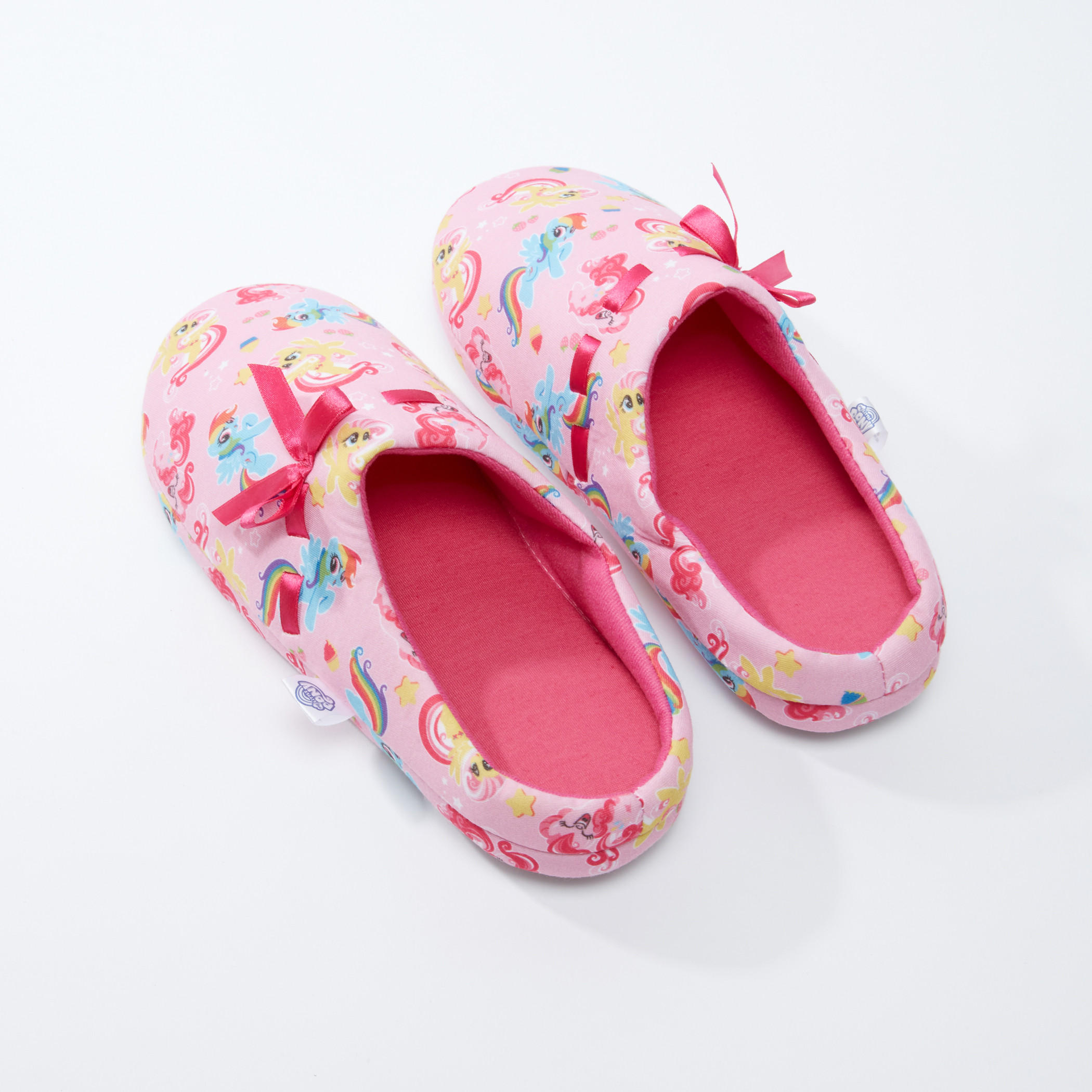 حذاء خفيف بتفاصيل فيونكة وطبعات ماي ليتل بوني-women-clothing-nightwear-bedroomslippers-image-2
