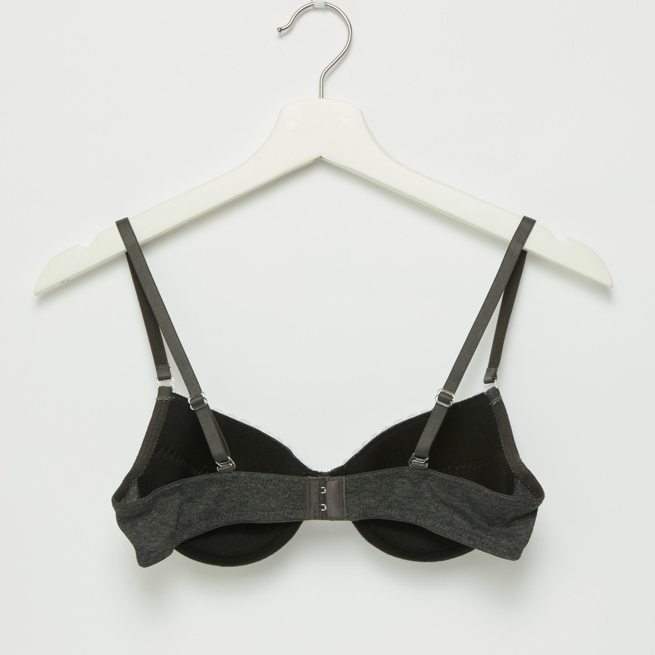 صدريّة تيشيرت بتفاصيل دانتيل ومشبك إغلاق - طقم من قطعتين-women-clothing-lingerie-bras-image-5
