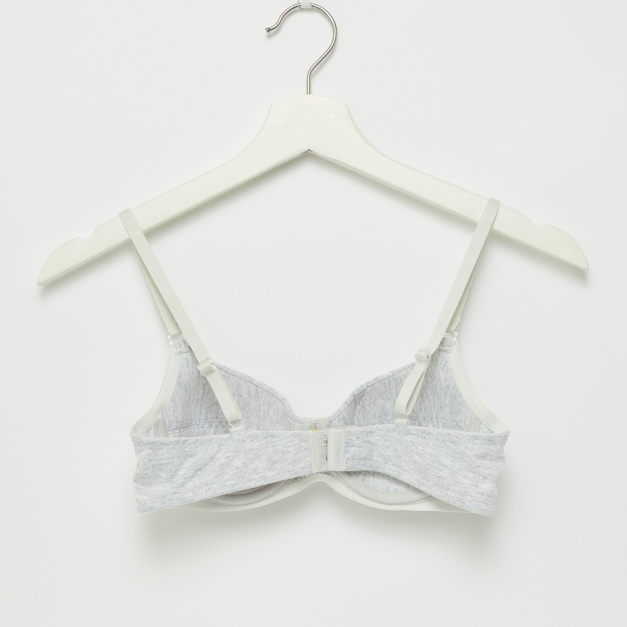 Bow Detail Padded T-Shirt Bra with Hook and Eye Closure - Set of 2-women-clothing-lingerie-bras-image-5