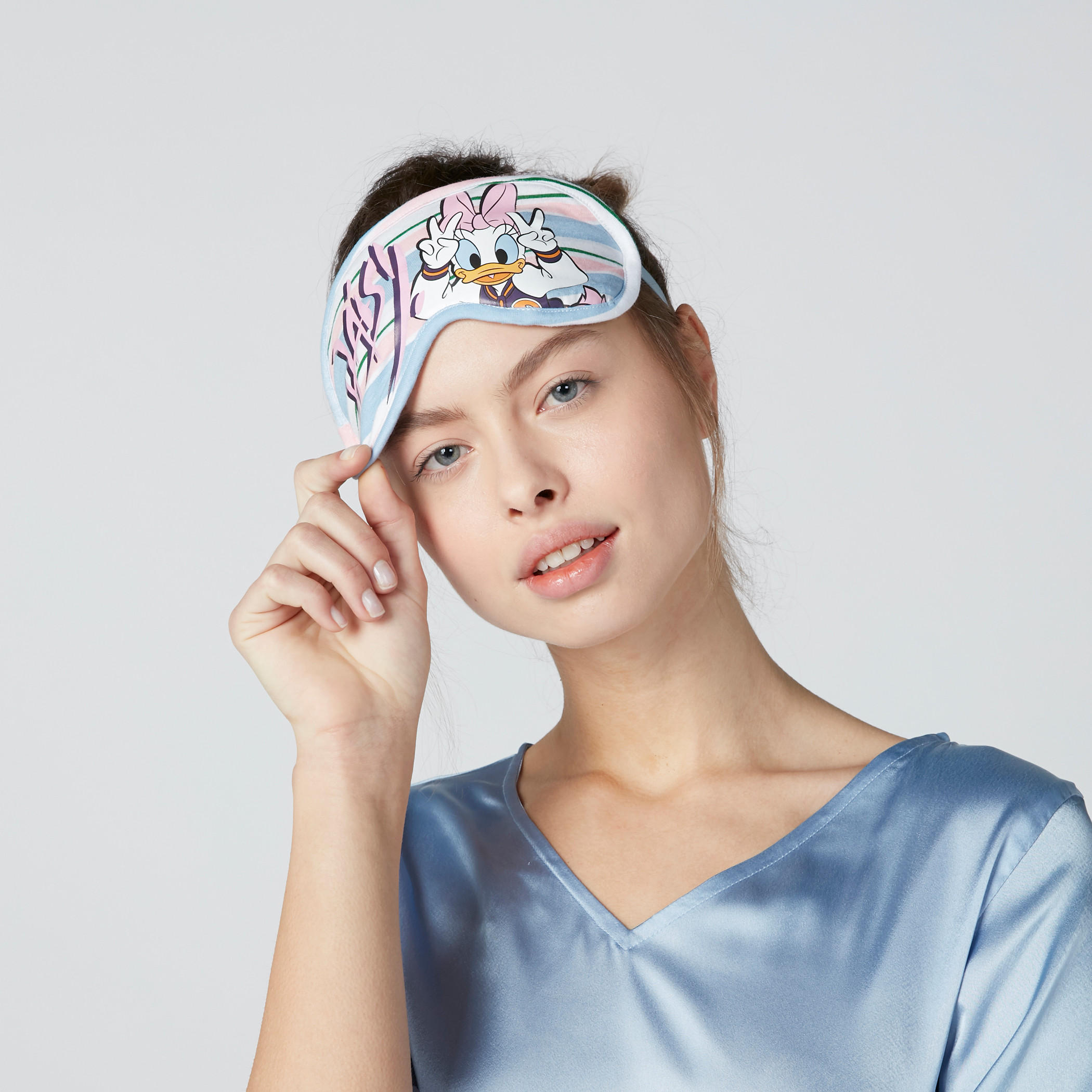 قناع عين بحزام خلفي مطّاطي وطبعات دايزي-women-clothingaccessories-novelties-image-2