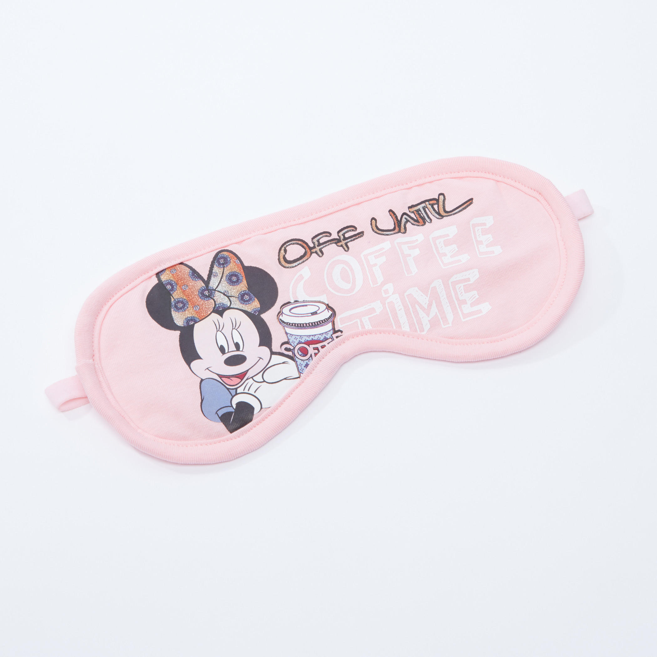 Minnie Mouse Printed Eye Mask with Elasticised Strap-women-clothingaccessories-novelties-image-1