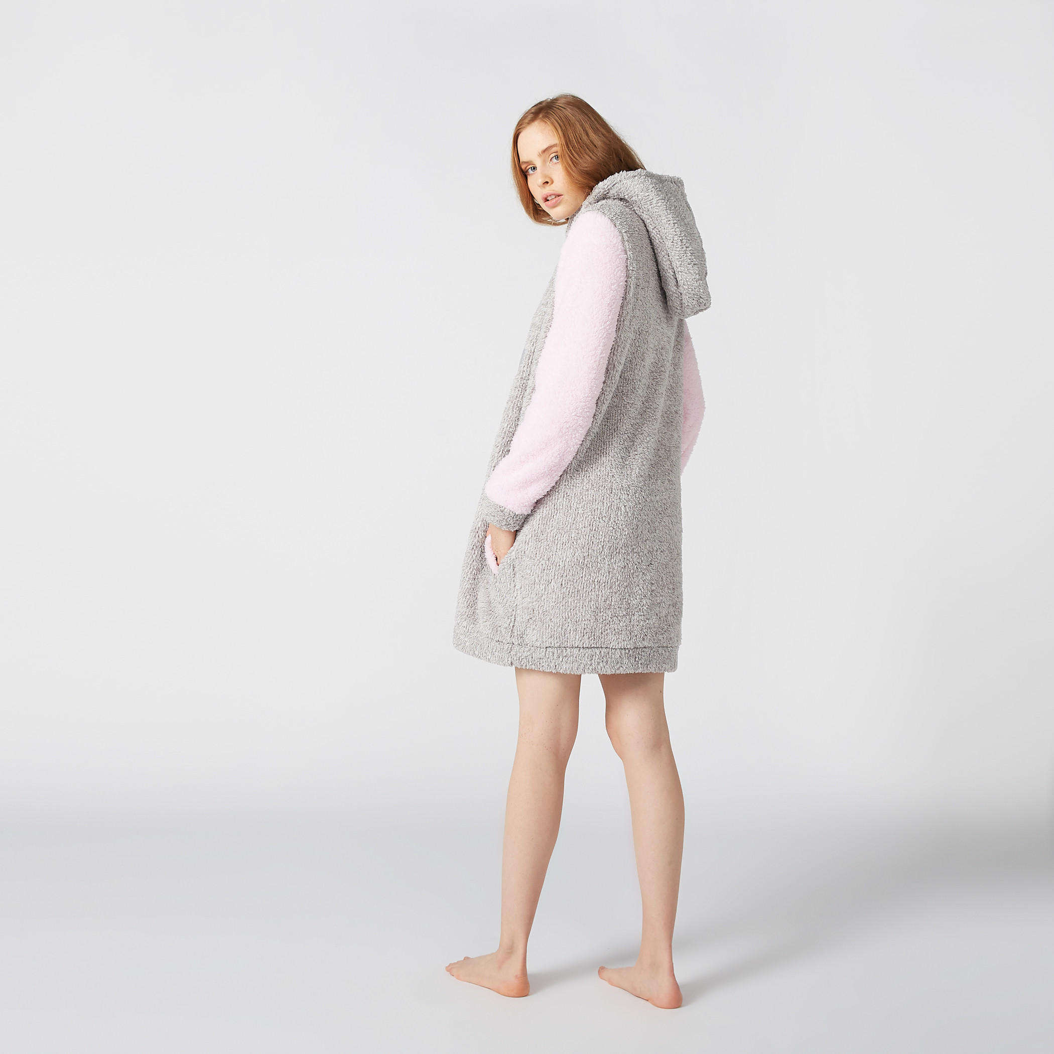 قميص نوم بقبعة وجيوب-women-clothing-nightwear-pyjamas-tops-image-3