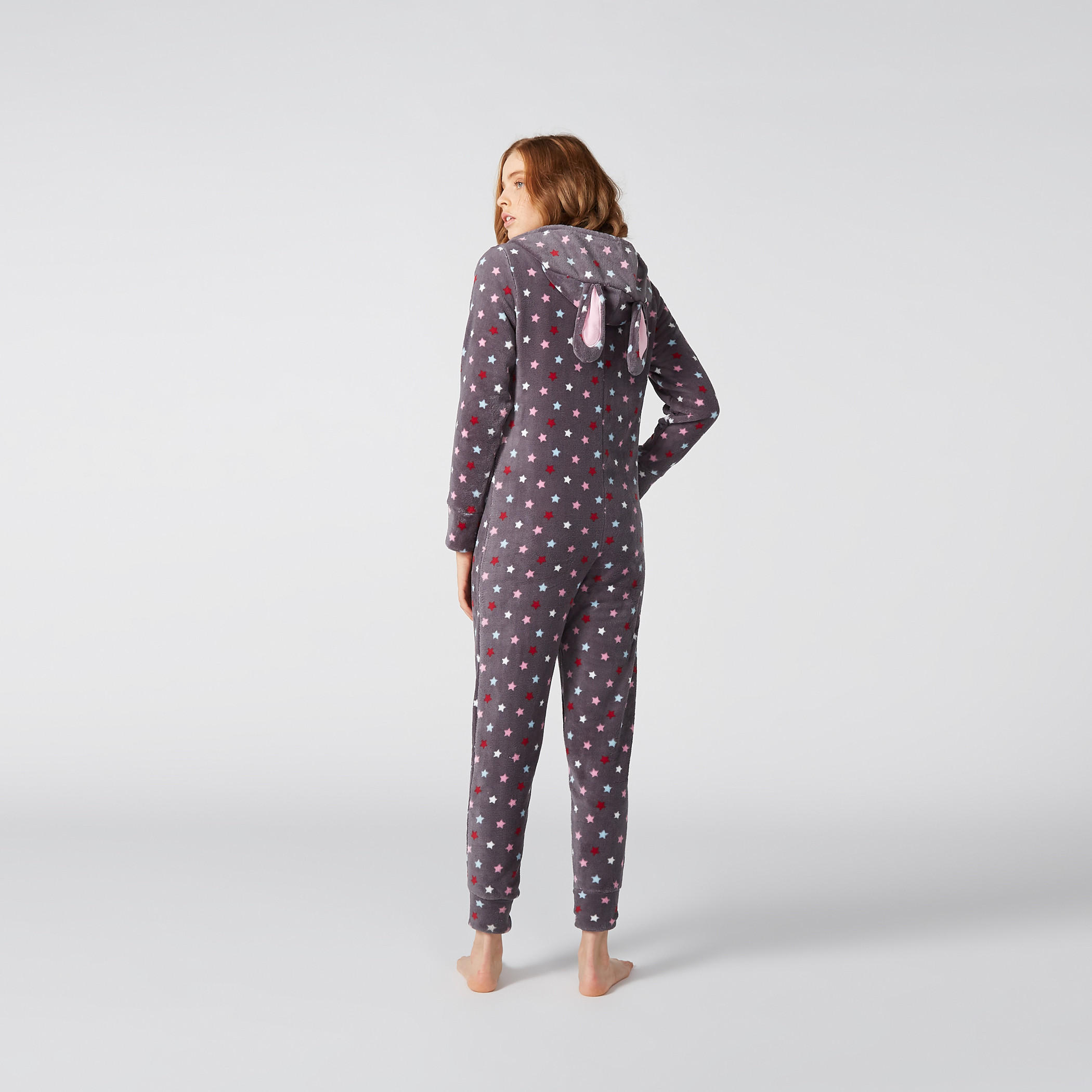 أفرول بقبعة وأكمام طويلة وطبعات وتزيينات-women-clothing-nightwear-nighties-image-4