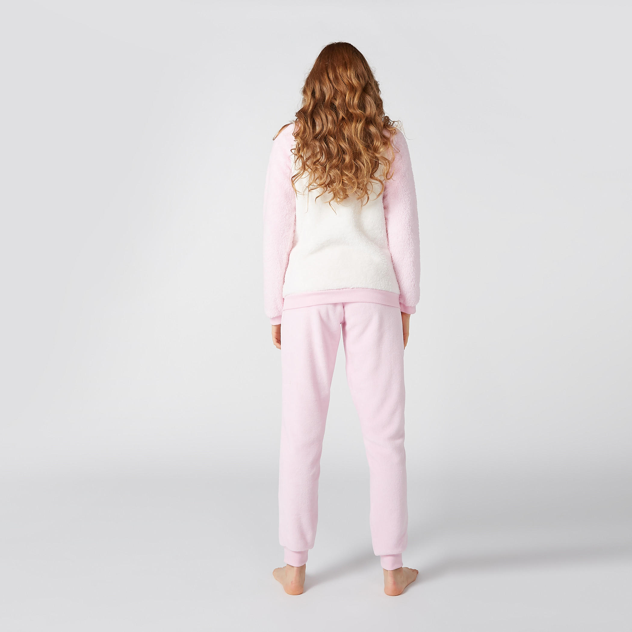 Plush Long Sleeves T-Shirt with Jog Pants-women-clothing-nightwear-pyjamas-longsets-image-3