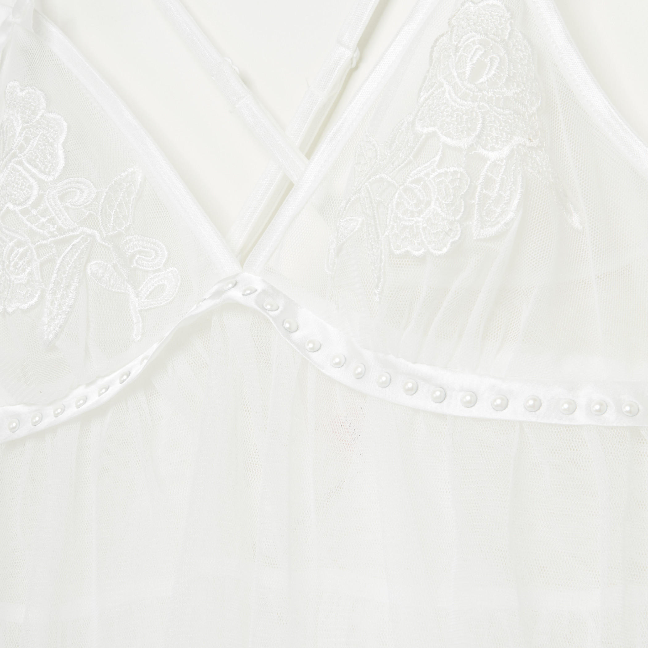 بيبي دول بتفاصيل لؤلؤ ودانتيل مع ثونج-women-clothing-nightwear-pyjamas-longsets-image-6