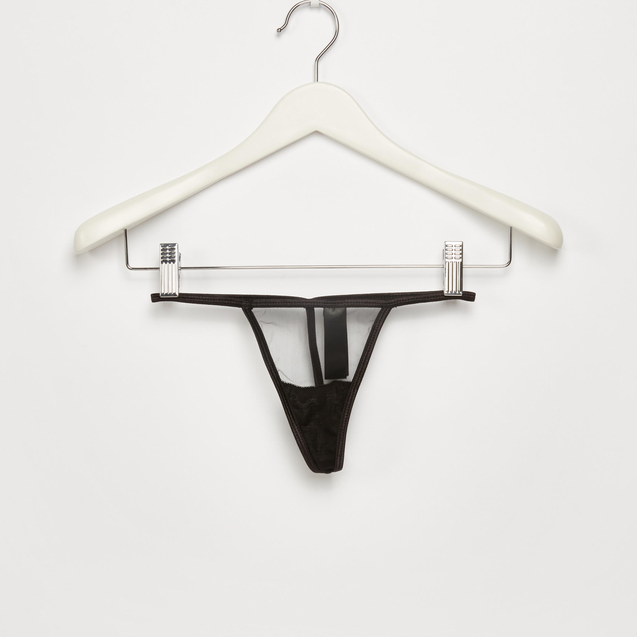 بيبي دول بياقة V وتفاصيل دانتيل مع ثونج-women-clothing-lingerie-babydollsandbodysuits-image-5