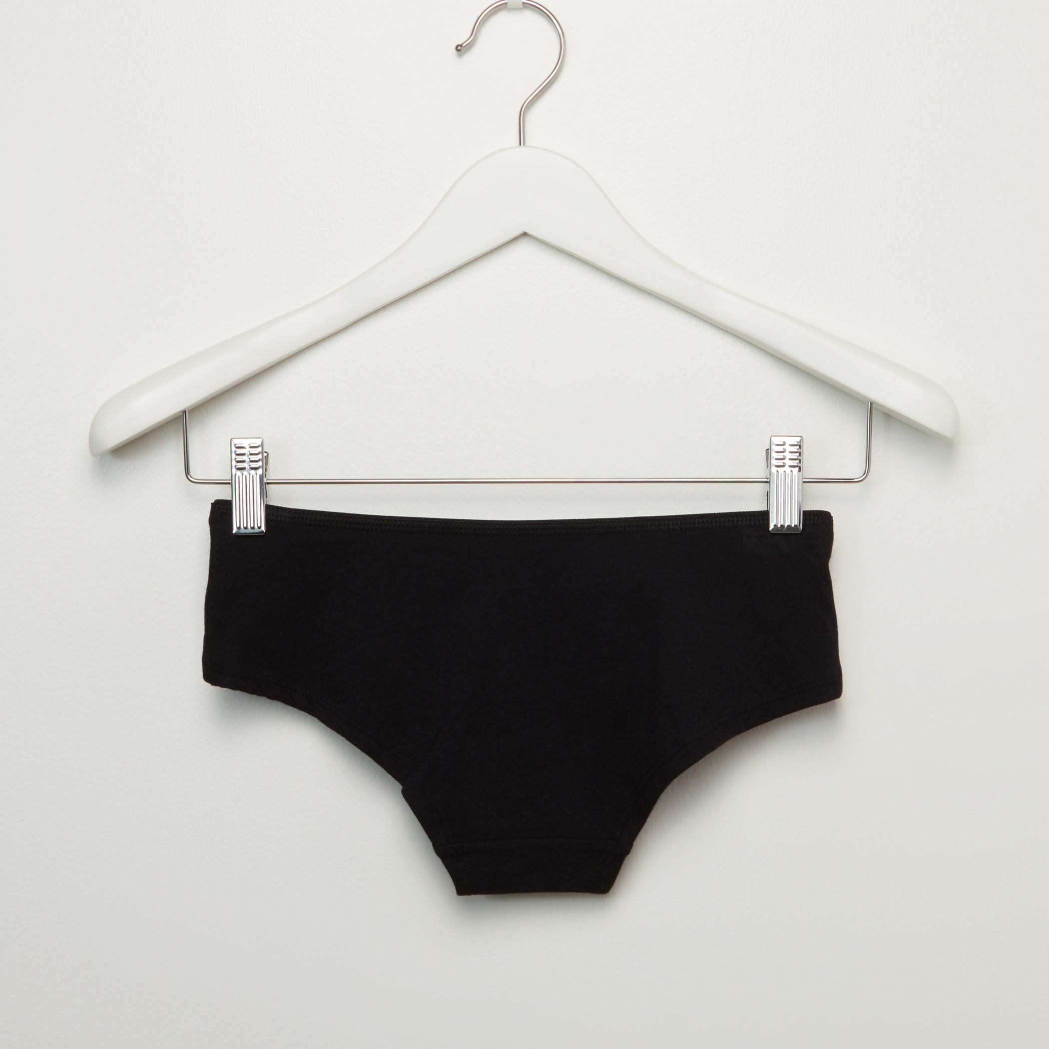 سراويل داخلية بخصر مطّاطي وفيونكة - طقم من 5 قطع-women-clothing-lingerie-panties-image-3