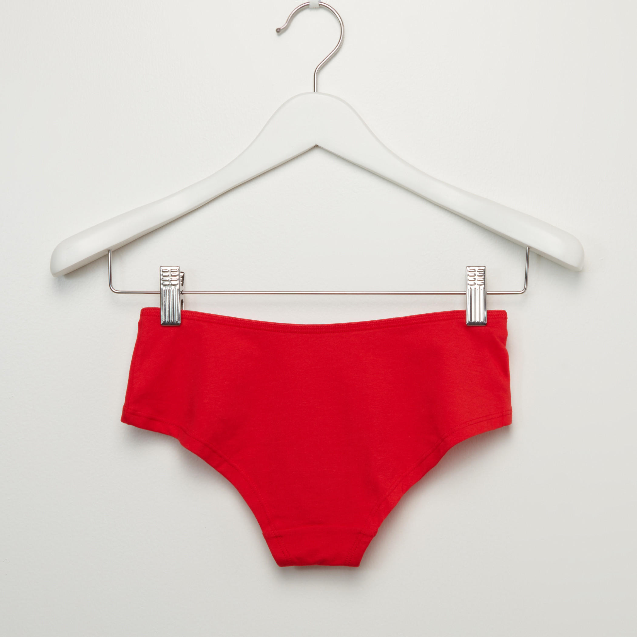 سراويل داخلية بخصر مطّاطي وفيونكة - طقم من 5 قطع-women-clothing-lingerie-panties-image-9