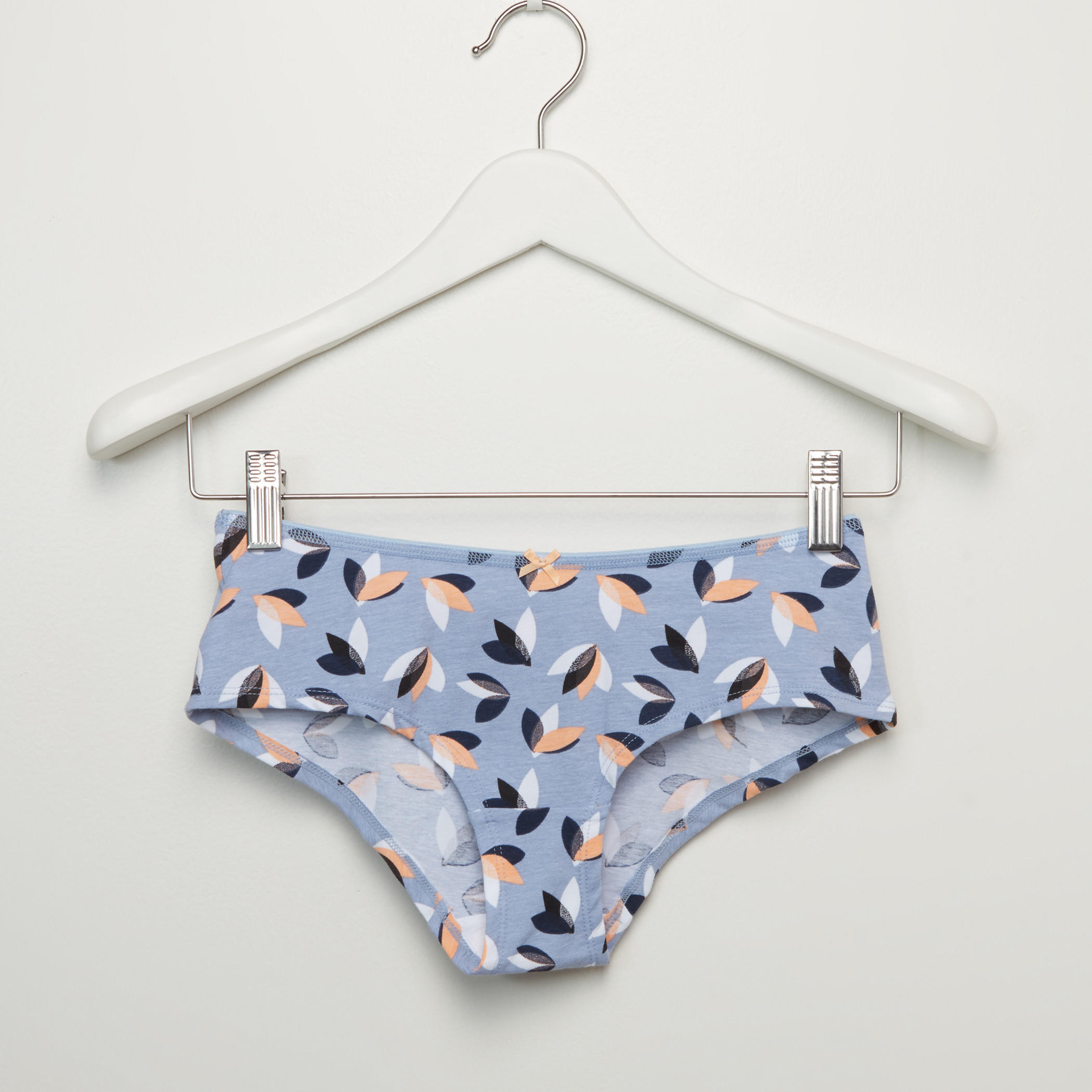 Assorted Hipsters with Elasticised Waistband - Set of 5-women-clothing-lingerie-panties-image-2