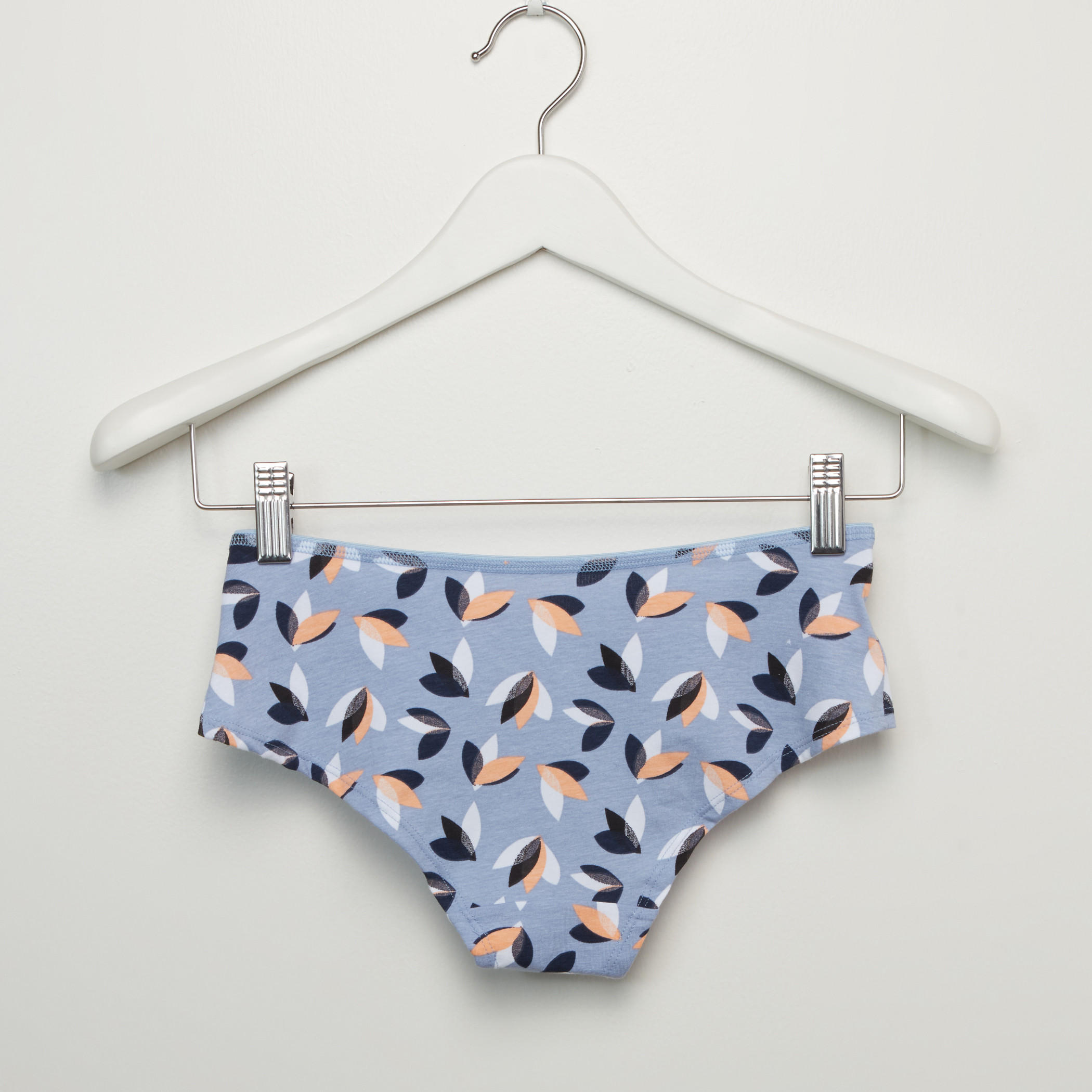 Assorted Hipsters with Elasticised Waistband - Set of 5-women-clothing-lingerie-panties-image-3