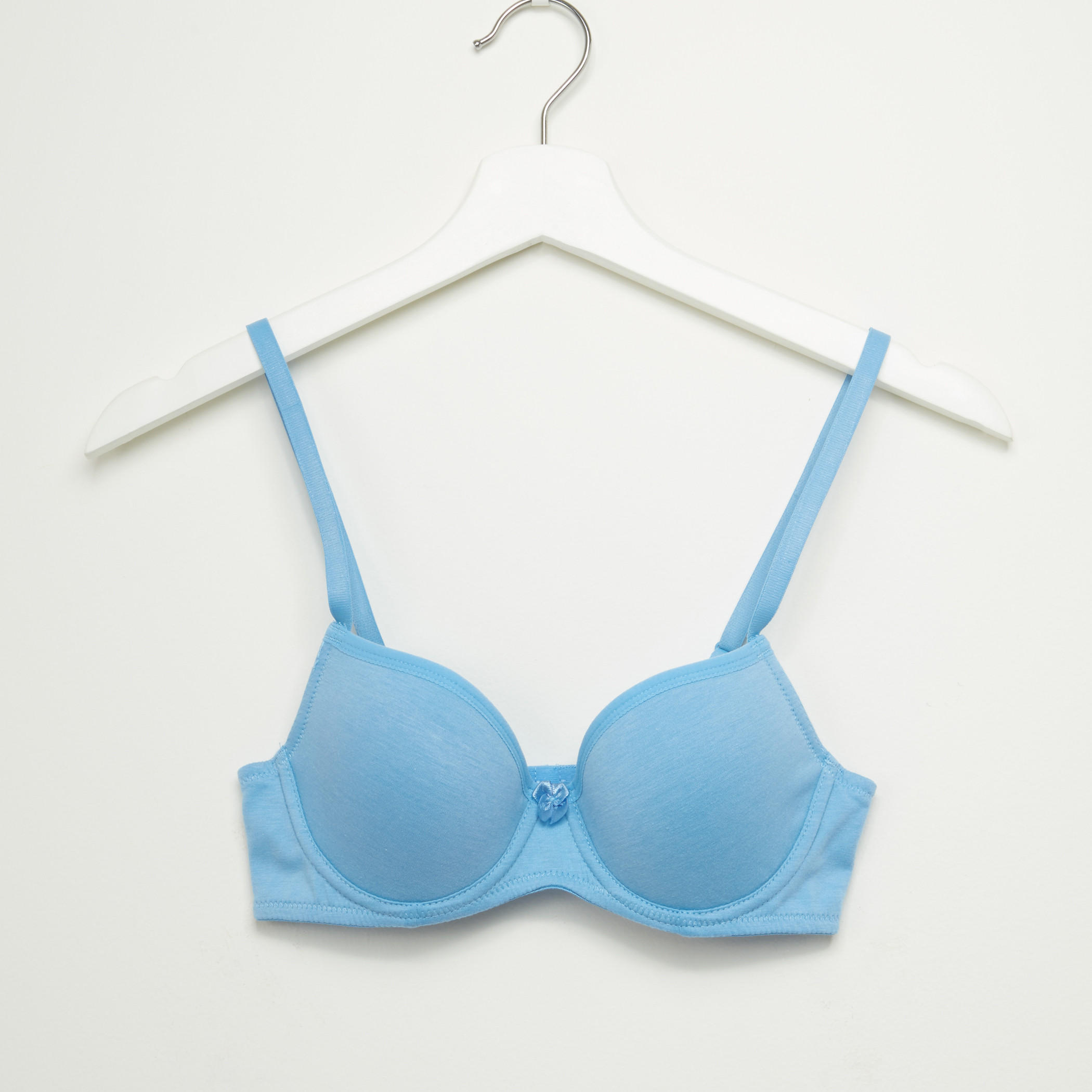 صدرية مبطنة بحمالات قابلة للتعديل ومشبك إغلاق-women-clothing-lingerie-bras-image-1
