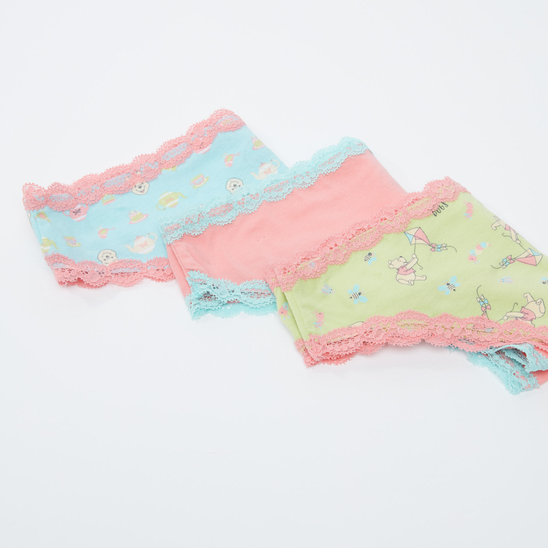 سراويل داخلية بتفاصيل دانتيل وطبعات ويني ذا بو - طقم من 3 قطع-women-clothing-lingerie-panties-image-3