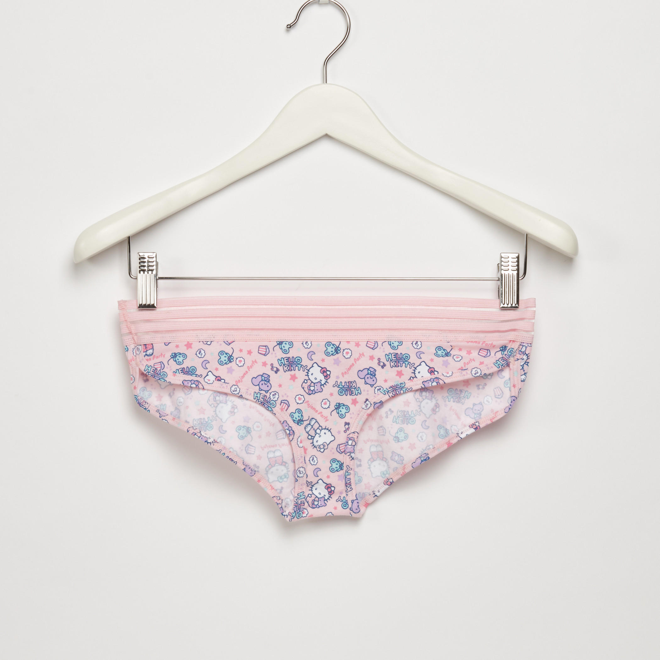 سراويل داخلية بطبعات هالو كيتي - طقم من 3 قطع-women-clothing-lingerie-panties-image-6