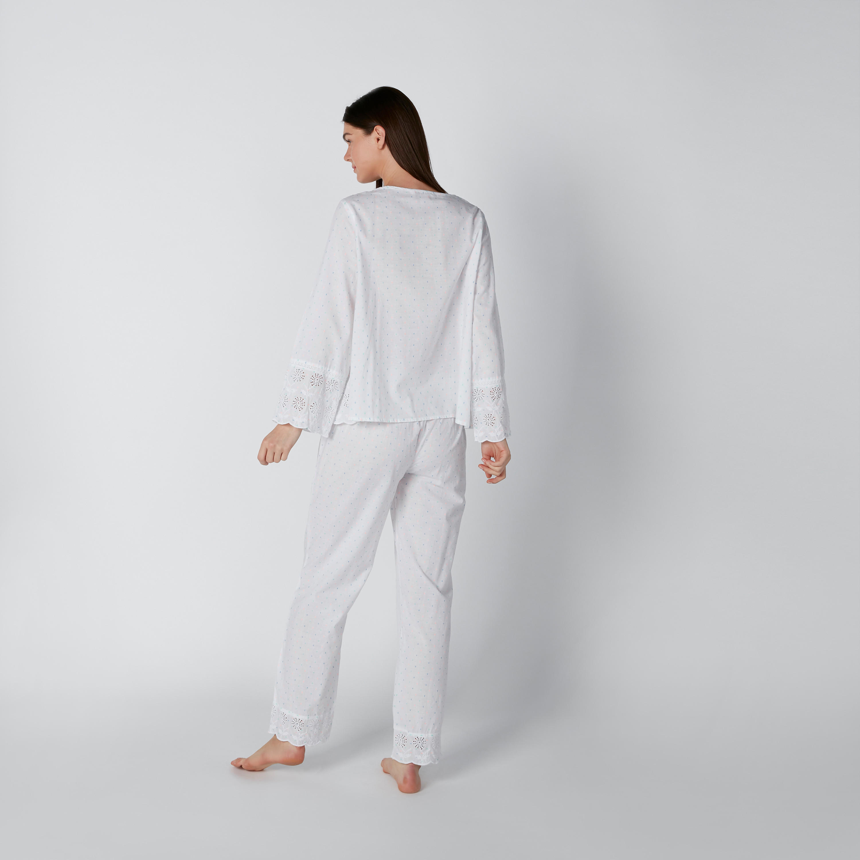 طقم بنطال بيجاما وبلوزة بأكمام طويلة وطبعات-women-clothing-nightwear-pyjamas-longsets-image-2