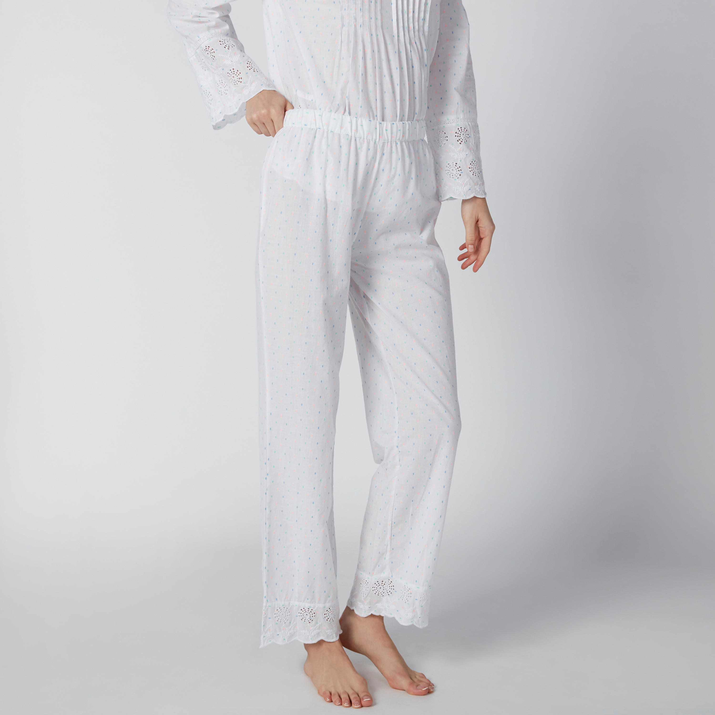طقم بنطال بيجاما وبلوزة بأكمام طويلة وطبعات-women-clothing-nightwear-pyjamas-longsets-image-3