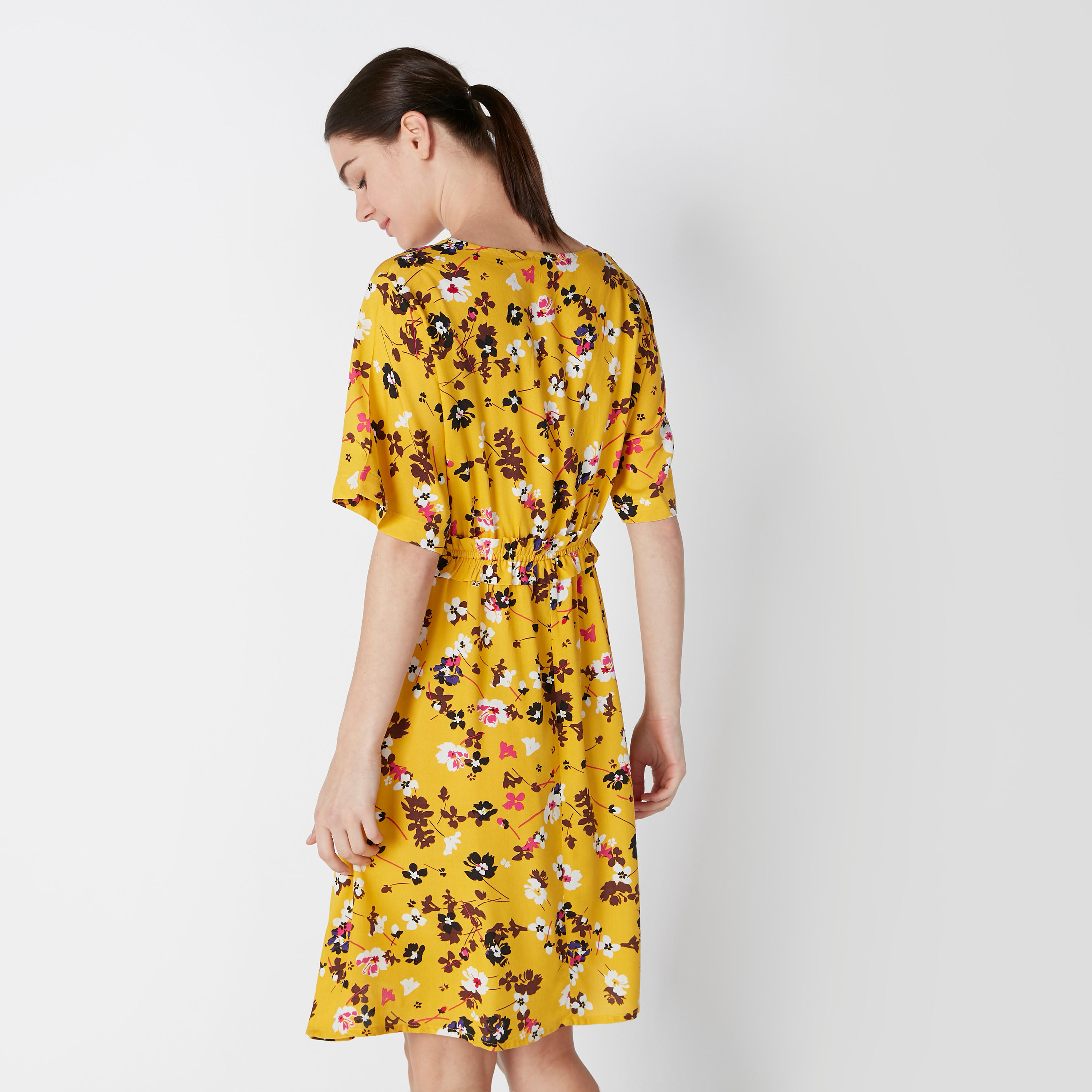 قميص نوم بأكمام قصيرة ورباط - طقم من قطعتين-women-clothing-nightwear-nighties-image-4