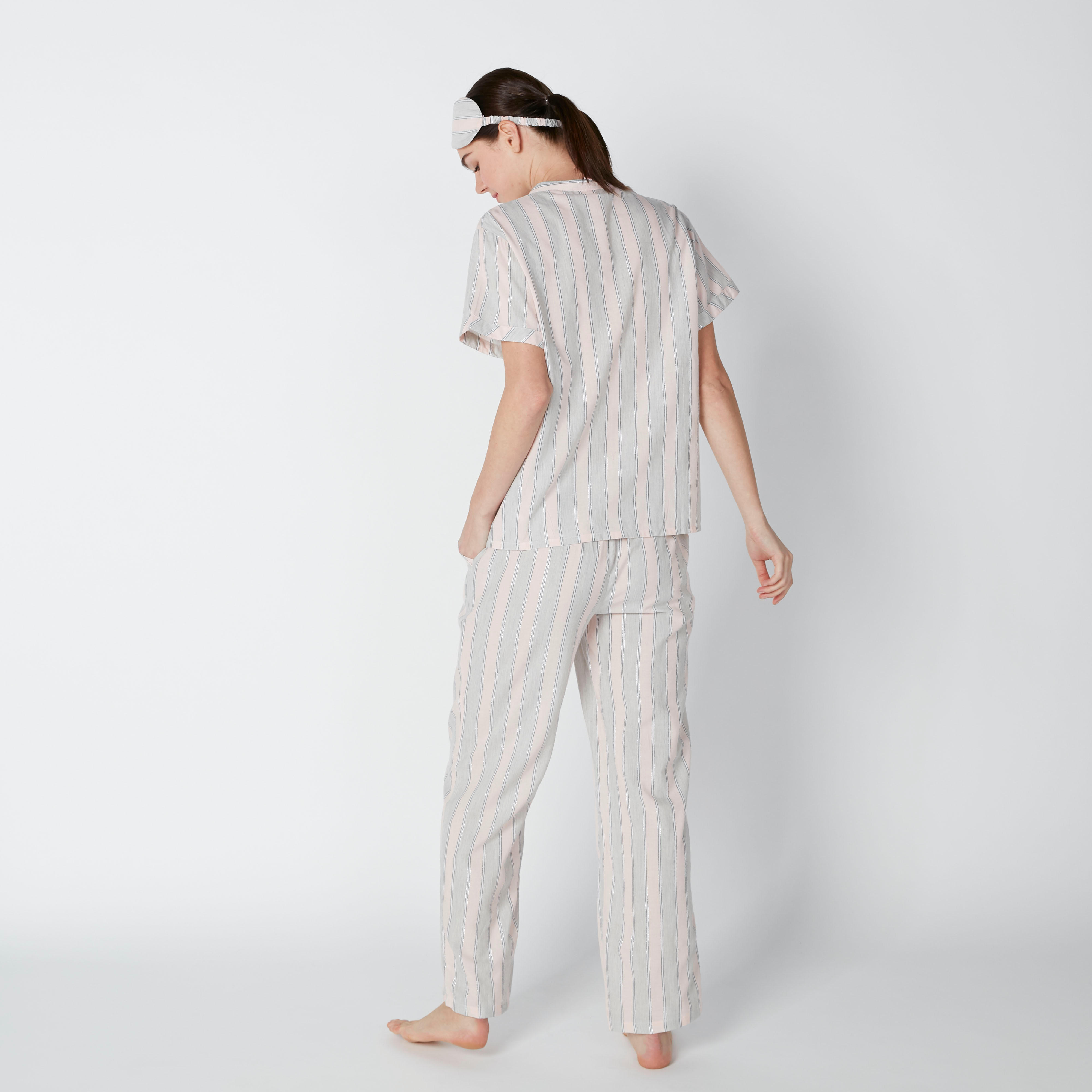 Striped 3-Piece Nightwear Set-women-clothing-nightwear-pyjamas-longsets-image-2