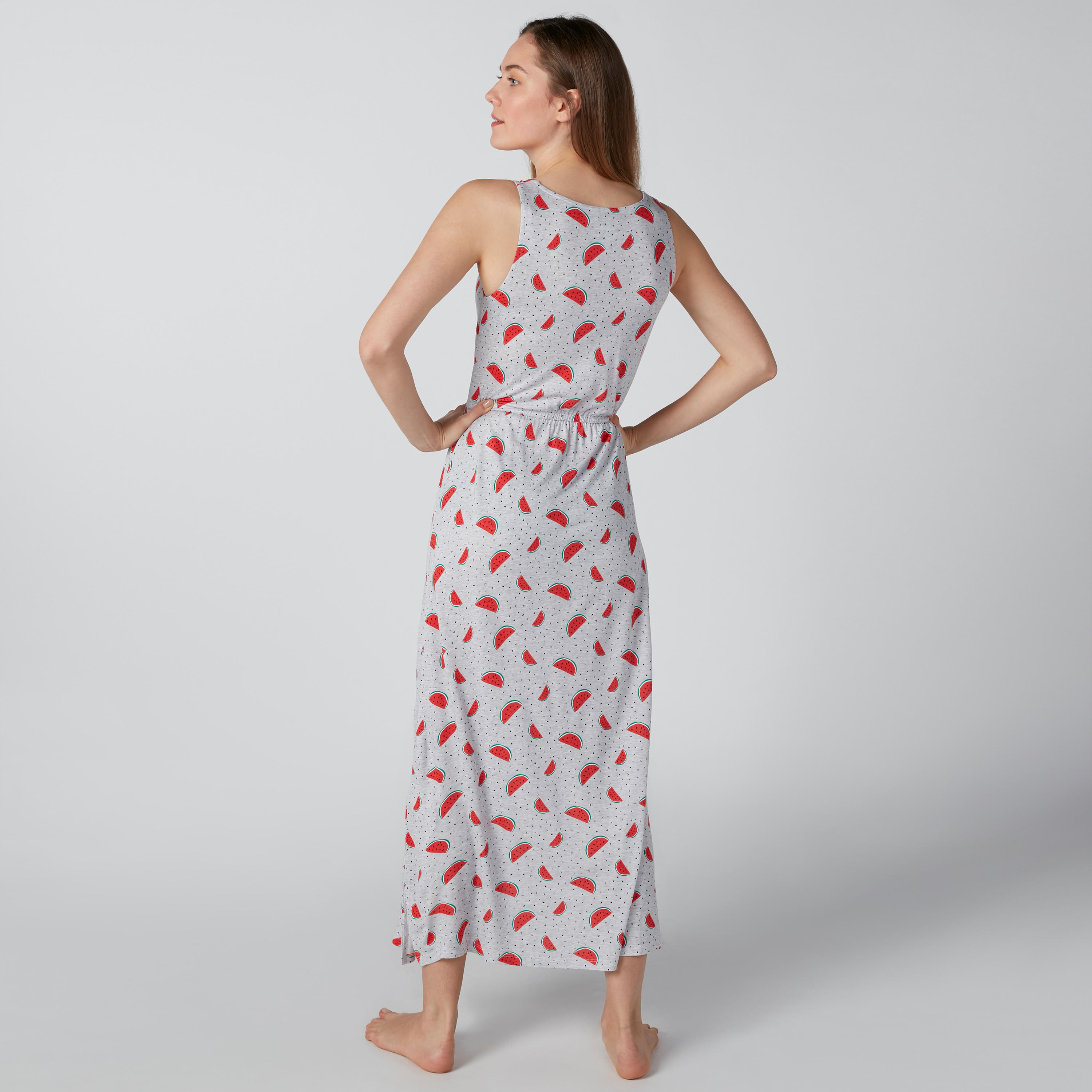 قميص نوم دون أكمام بطبعات بطيخ-women-clothing-nightwear-nighties-image-2