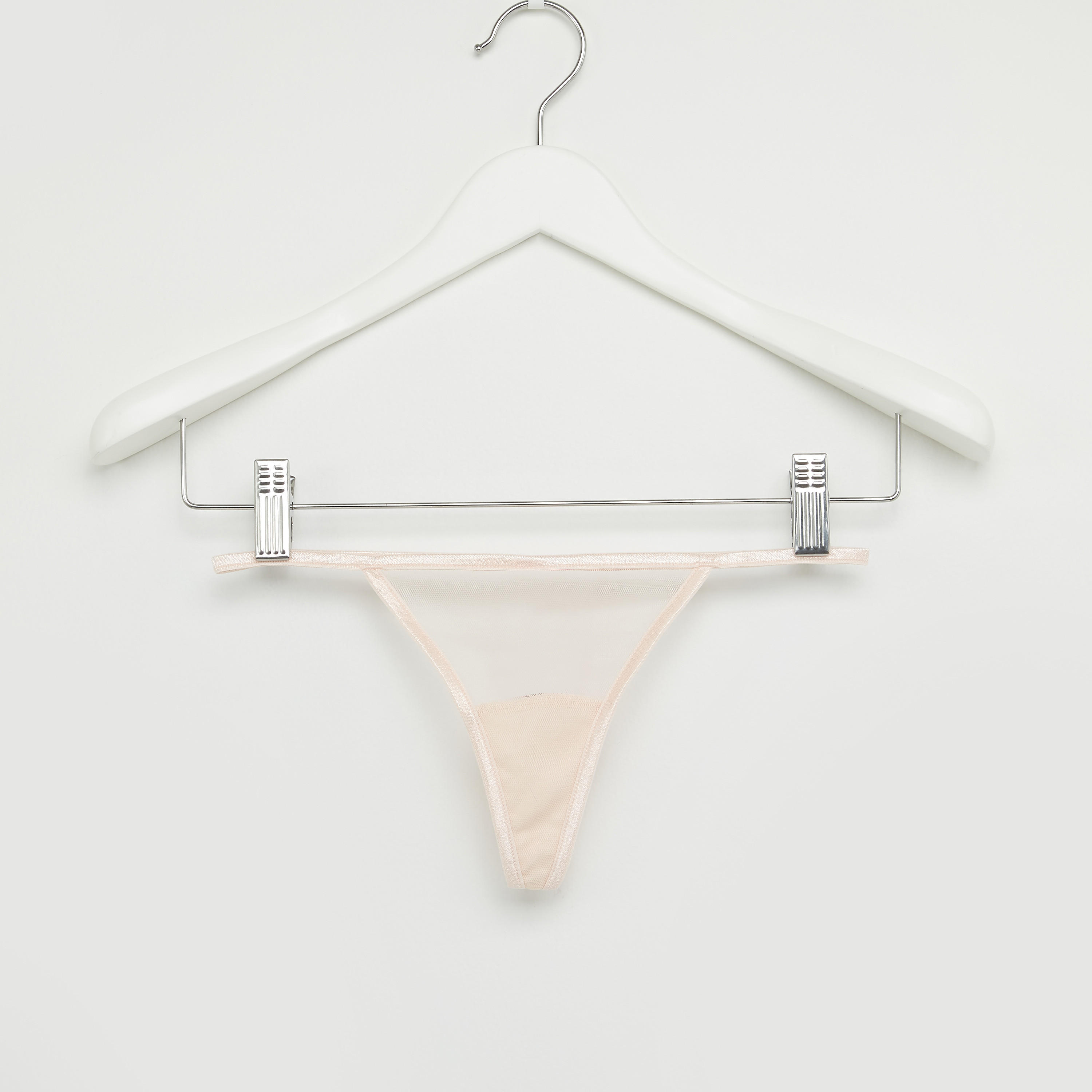 قميص نوم طويل بتفاصيل دانتيل مع ثونج-women-clothing-nightwear-nighties-image-5
