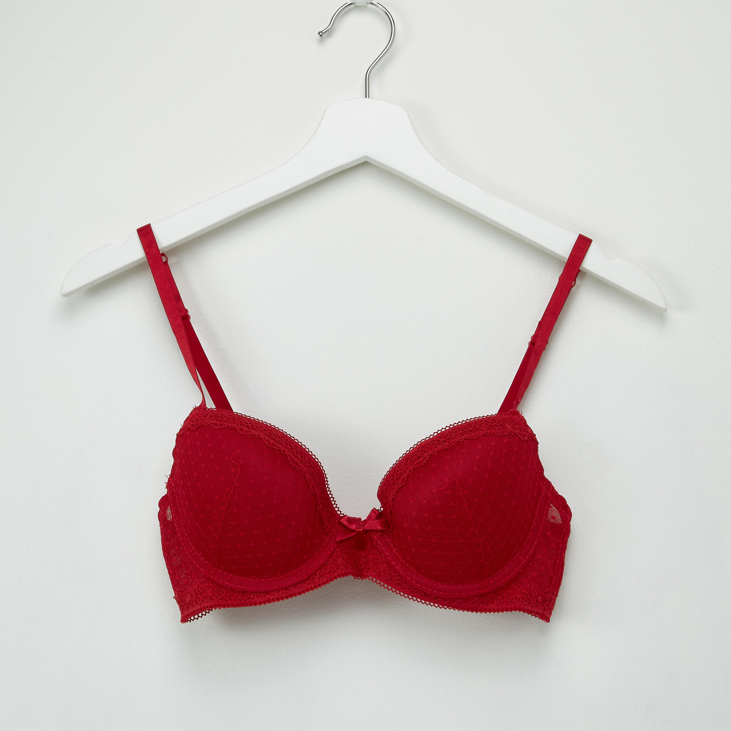 صدرية مبطّنة بتفاصيل دانتيل ومشبك إغلاق ناعم-women-clothing-lingerie-bras-image-3