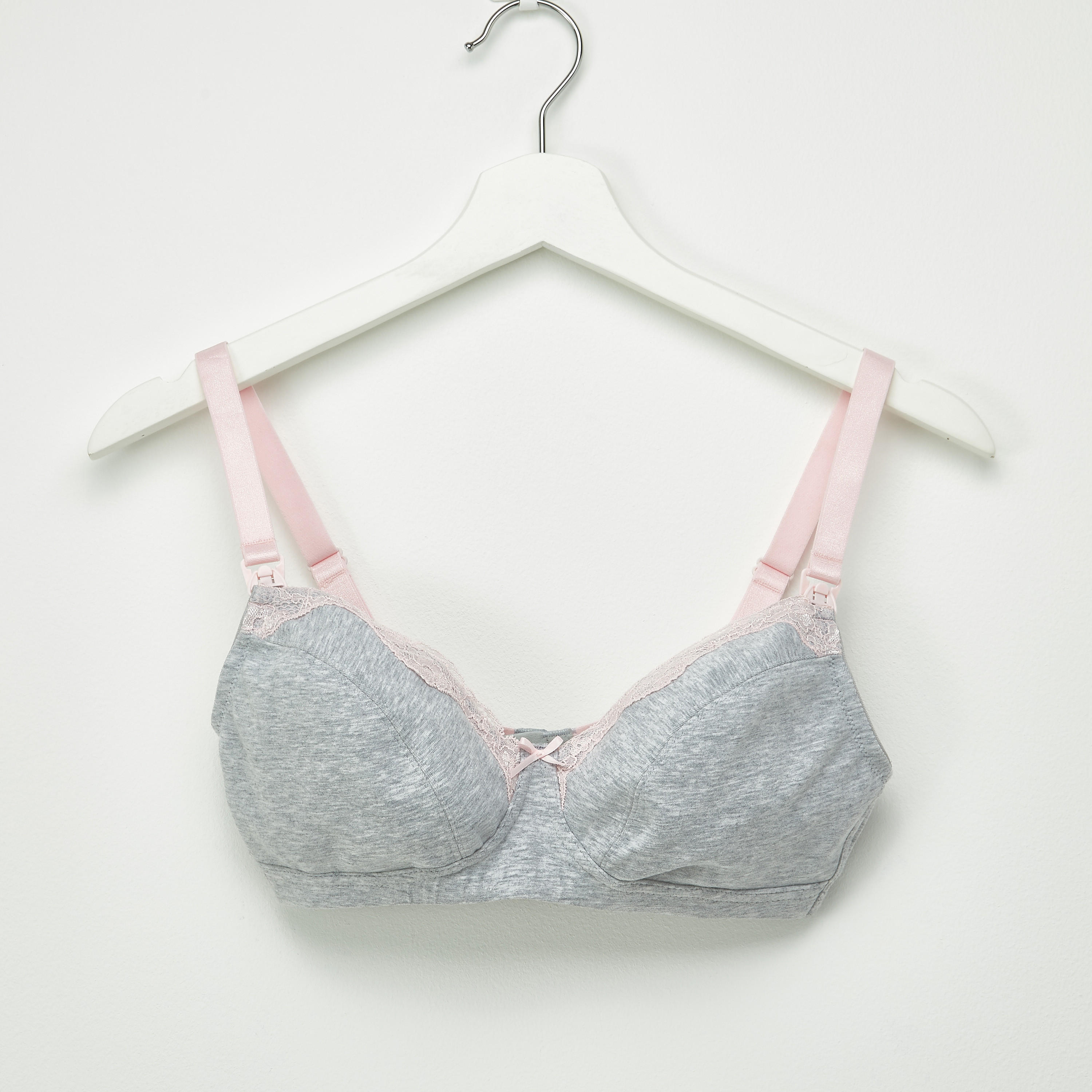 صدريّة بتفاصيل دانتيل ومشبك إغلاق للحوامل-women-clothing-lingerie-bras-image-1