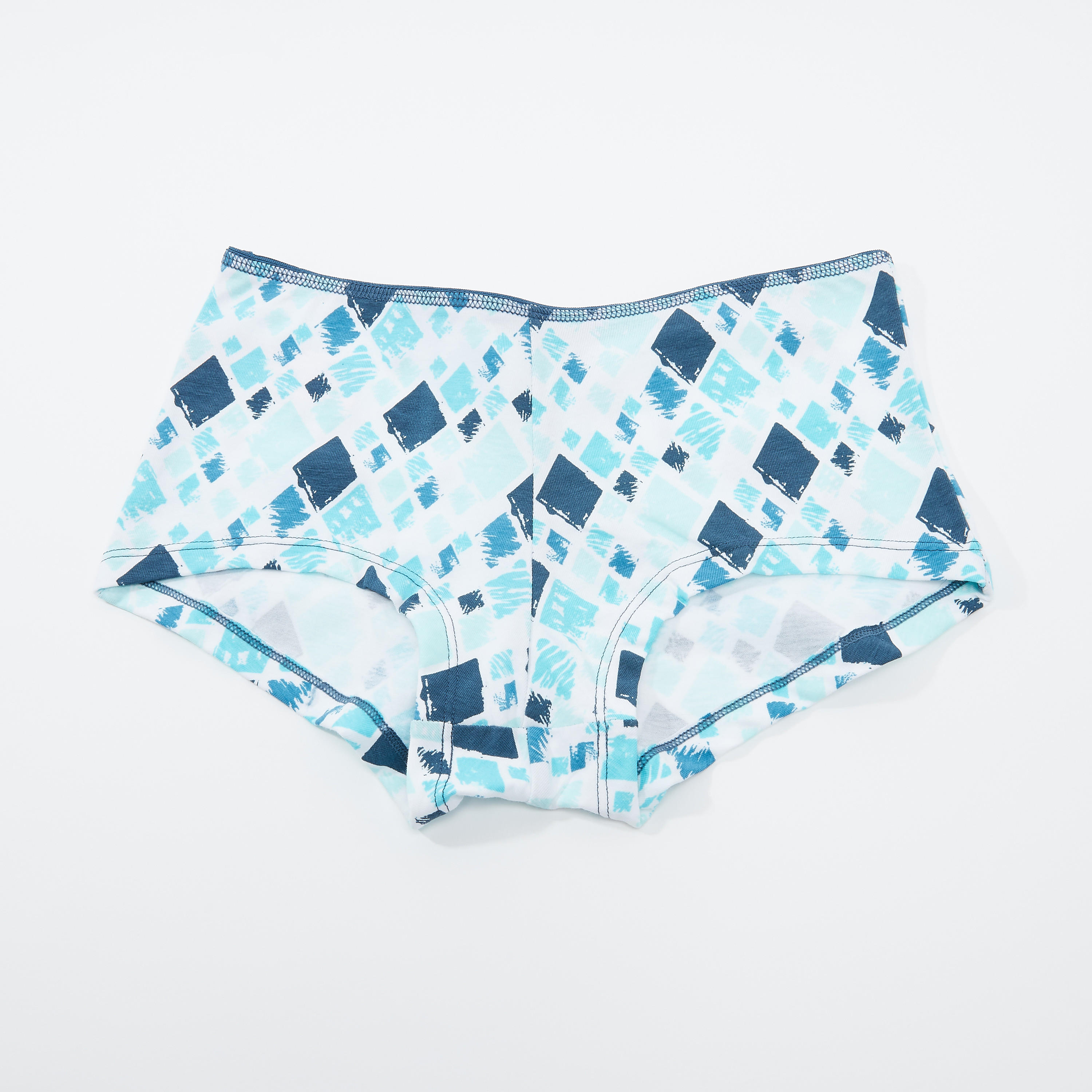 سراويل داخلية بوي شورت متنوعة بخصر مطّاطي - طقم من 5 قطع-women-clothing-lingerie-panties-image-2