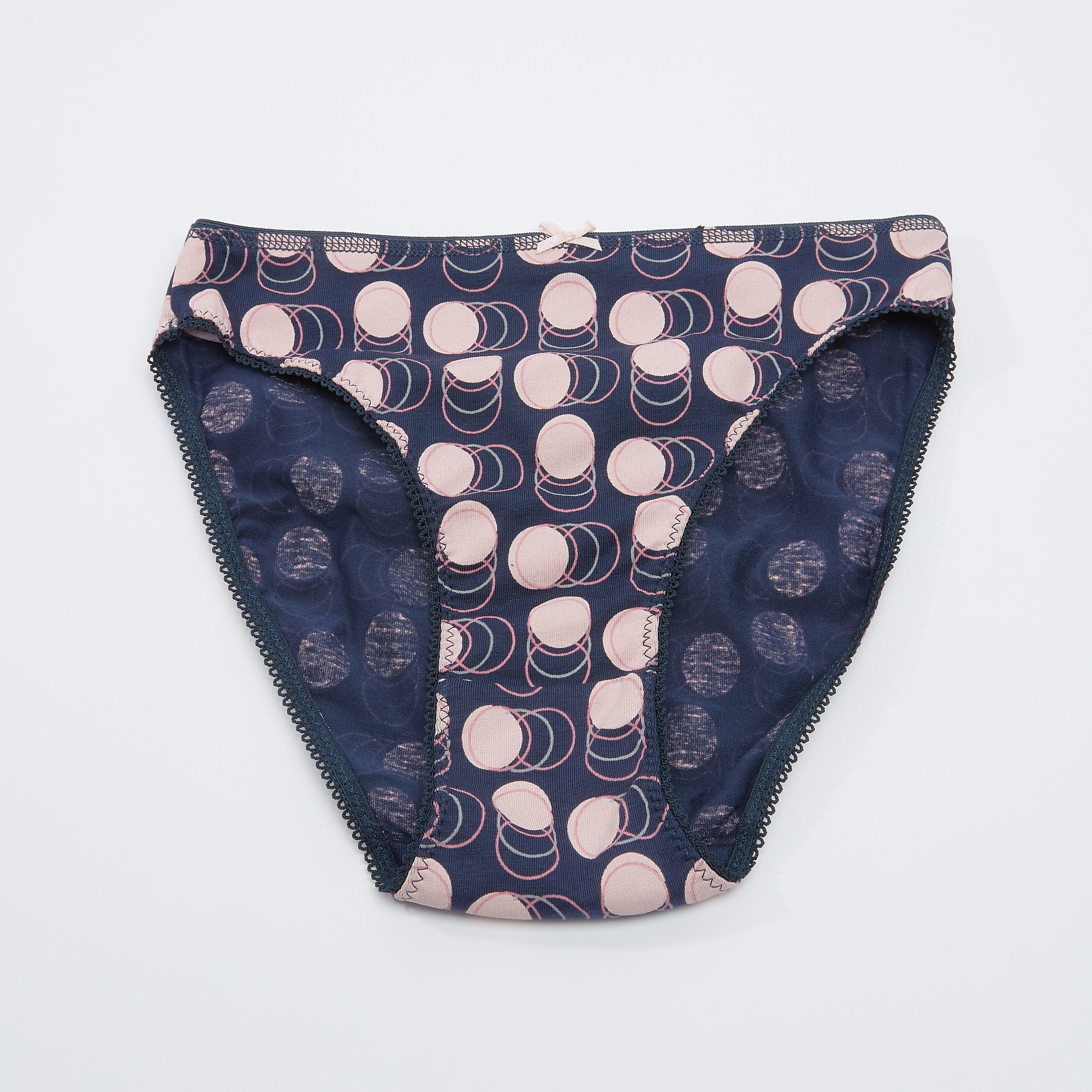 سراويل داخلية كلاسيك متنوعة - طقم من 5 قطع-women-clothing-lingerie-panties-image-2