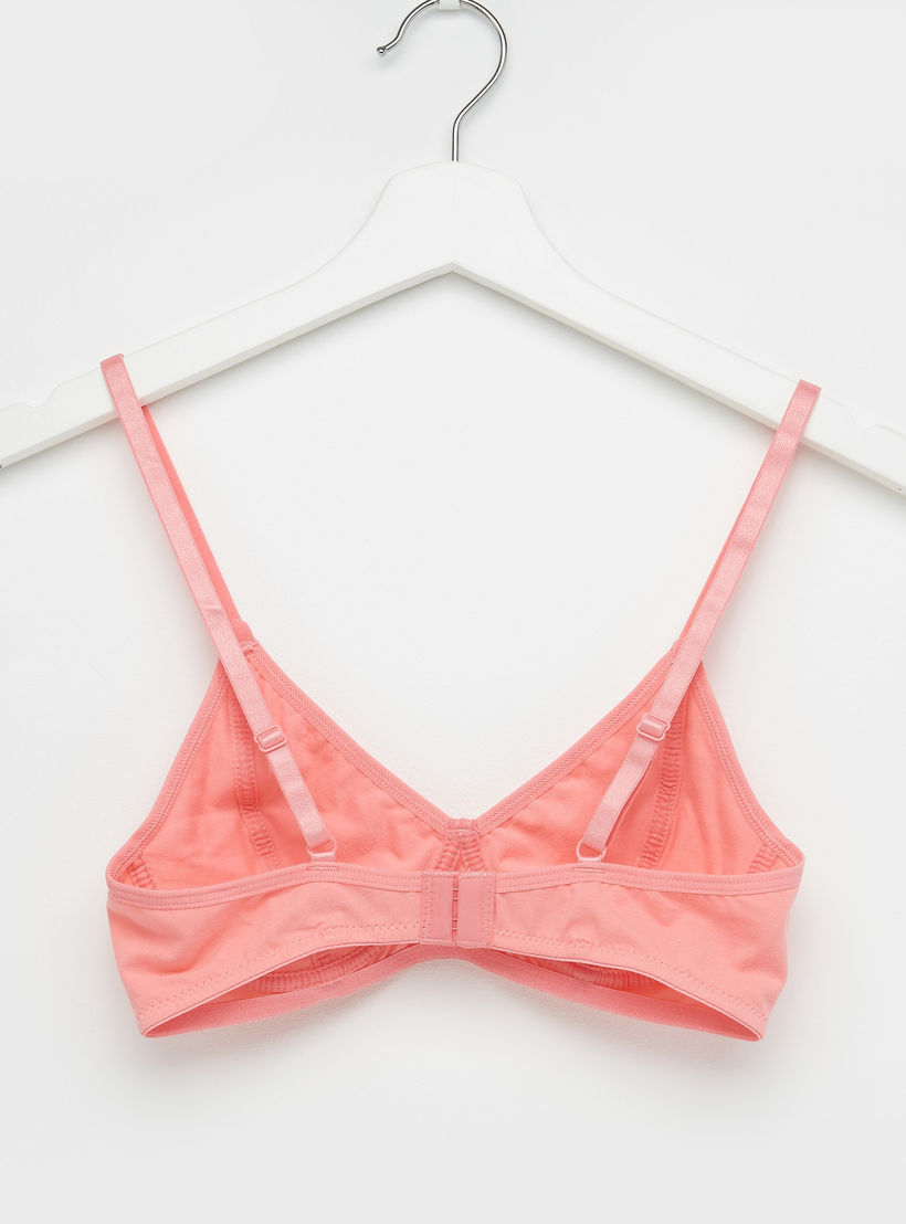 صدريّة بمشبك إغلاق ناعم وفيونكة - طقم من قطعتين-women-clothing-lingerie-bras-image-3