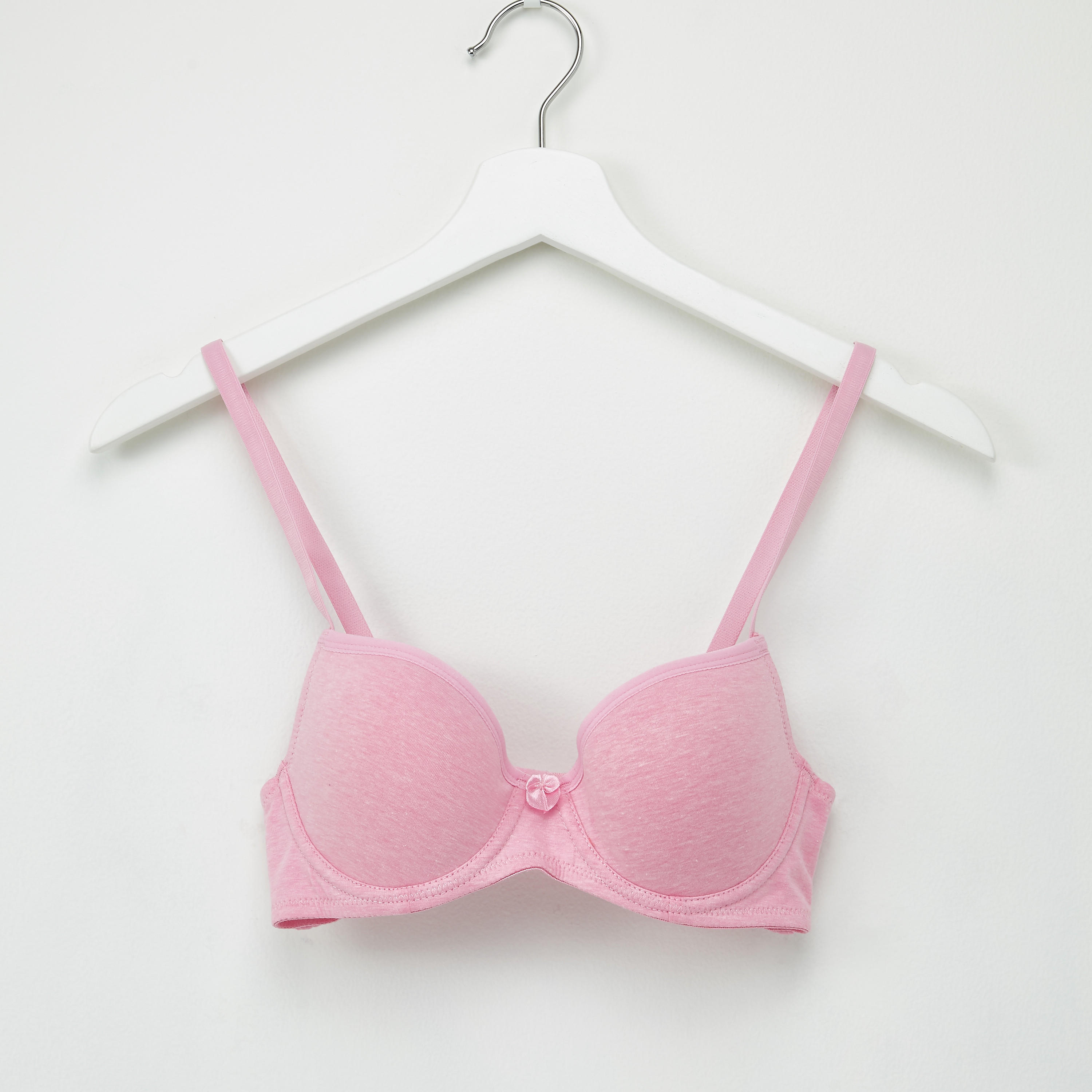 صدرية مزيّنة ببطانة خفيفة وحمّالات قابلة للتعديل-women-clothing-lingerie-bras-image-1