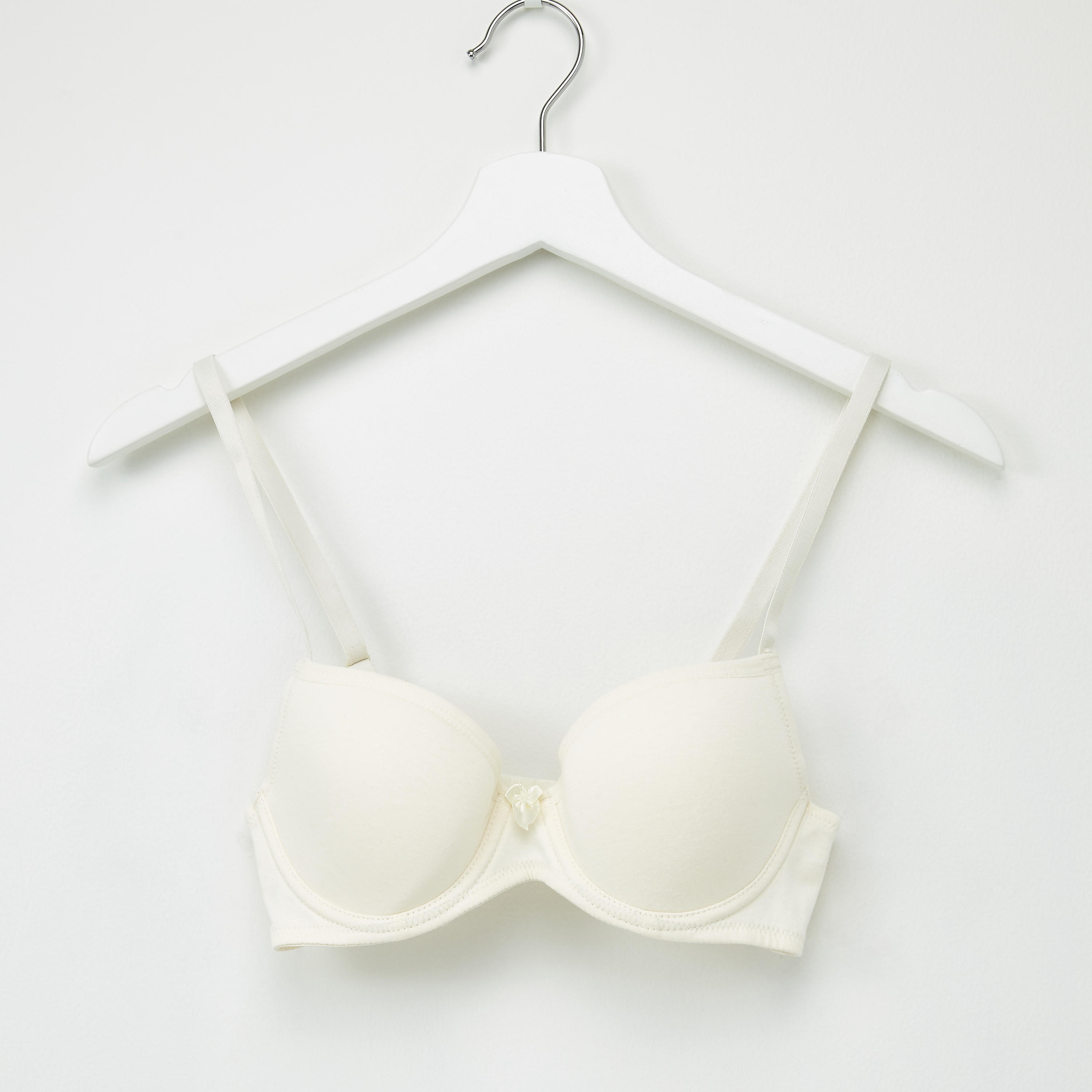 صدرية مزيّنة ببطانة خفيفة وحمّالات قابلة للتعديل-women-clothing-lingerie-bras-image-2