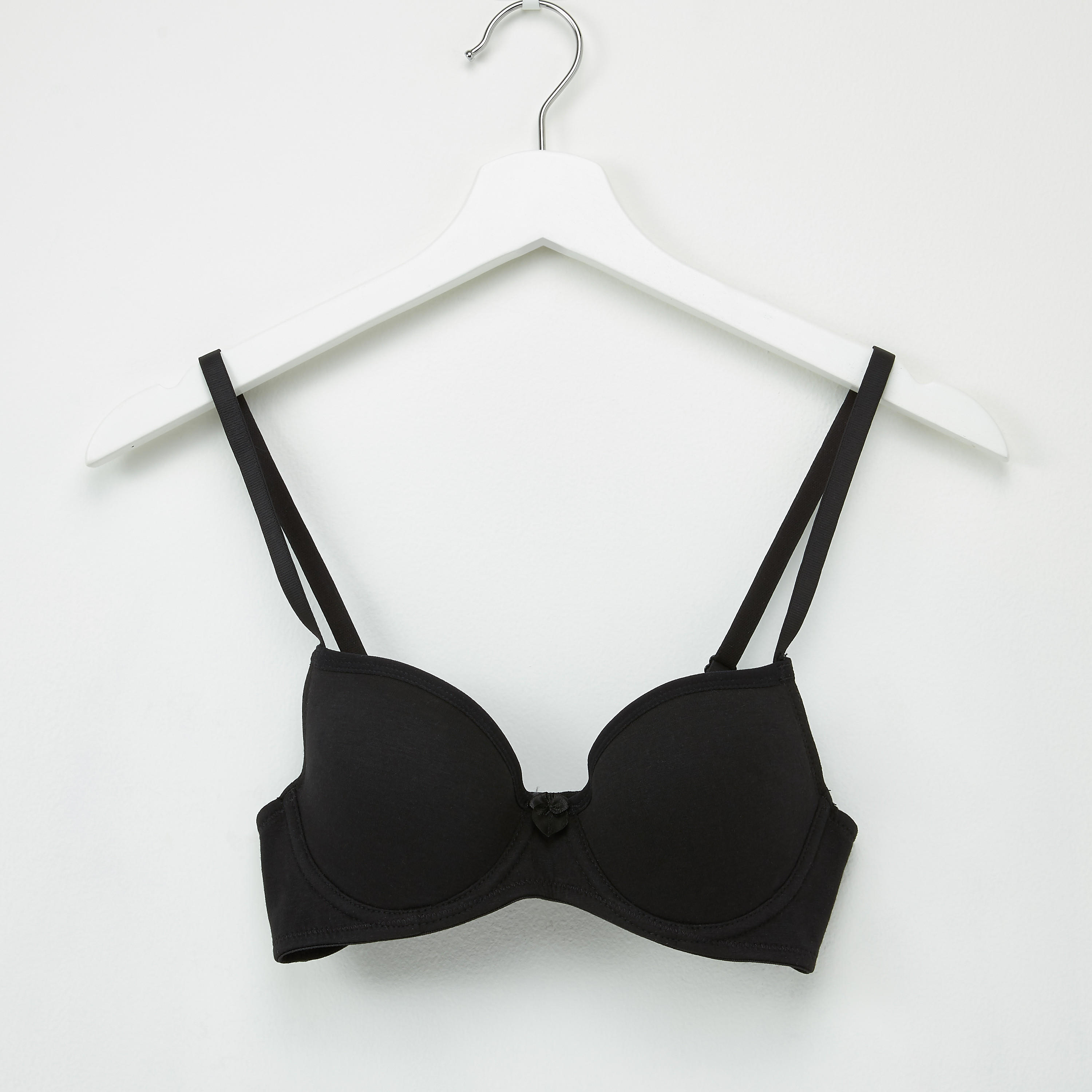 صدرية مبطّنة بمشبك إغلاق ناعم وفيونكة-women-clothing-lingerie-bras-image-1