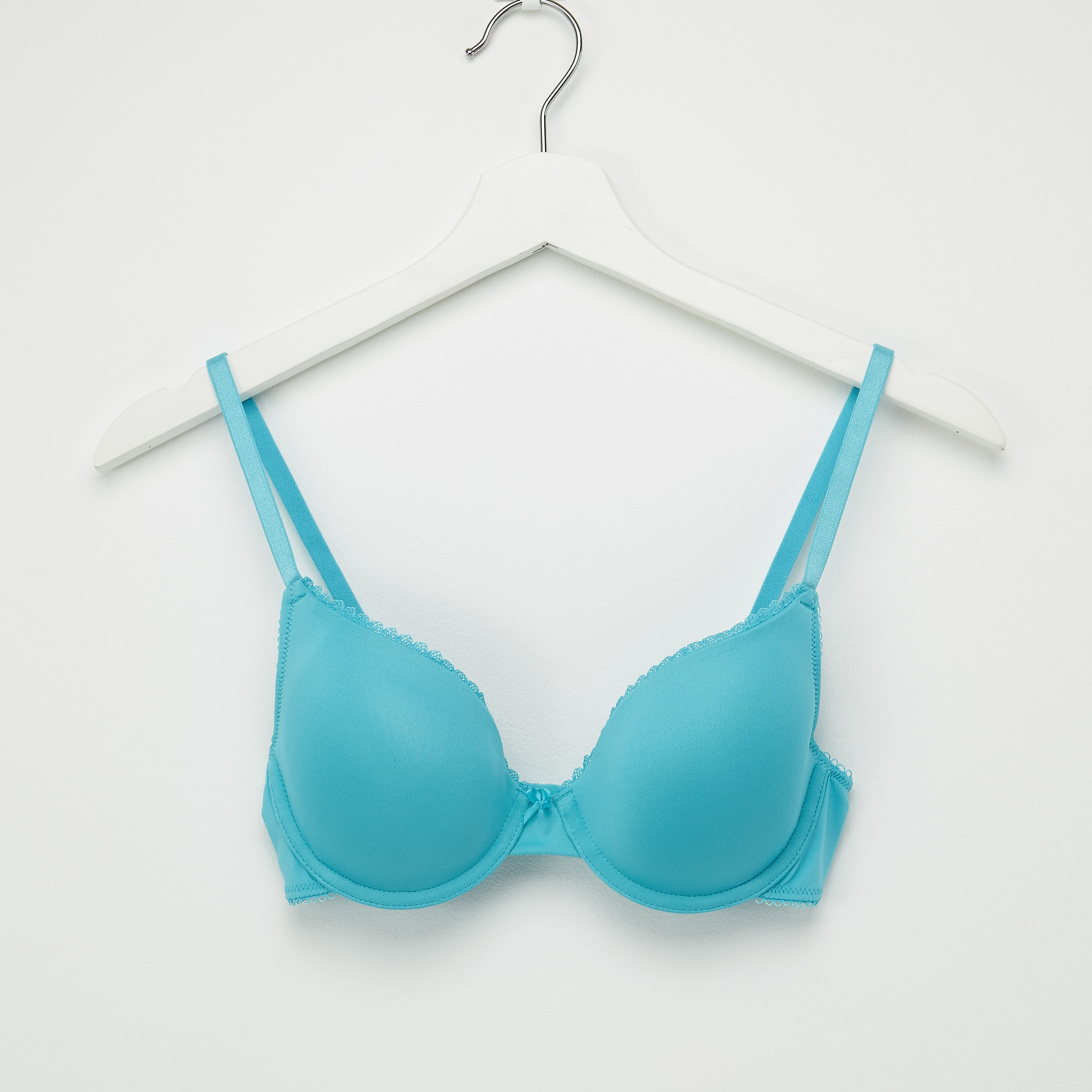 صدريّة سادة مبطّنة بمشبك إغلاق-women-clothing-lingerie-bras-image-1